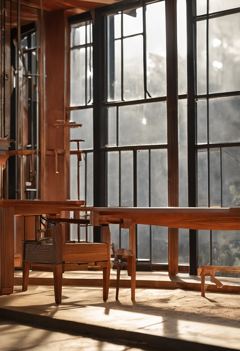 Mortise and tenon lamps