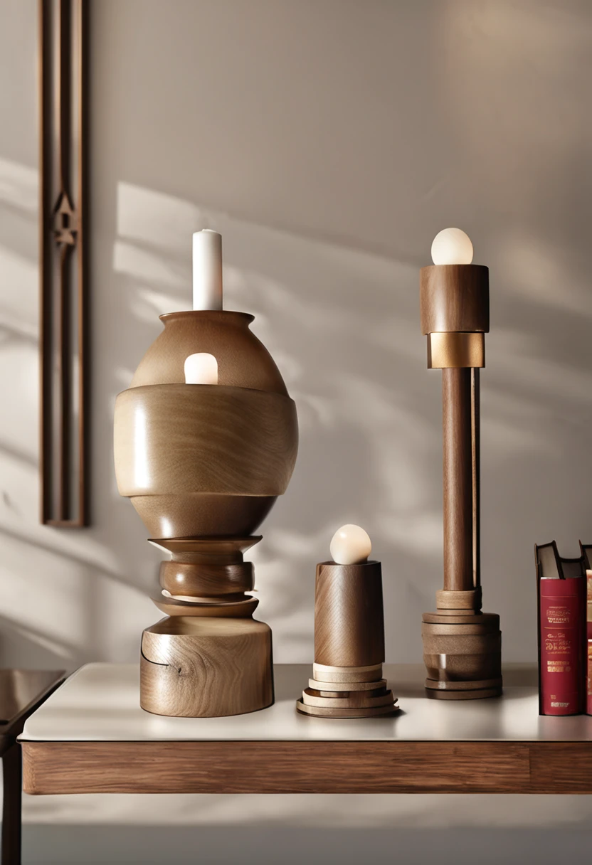 High-end creative mortise and tenon table lamps