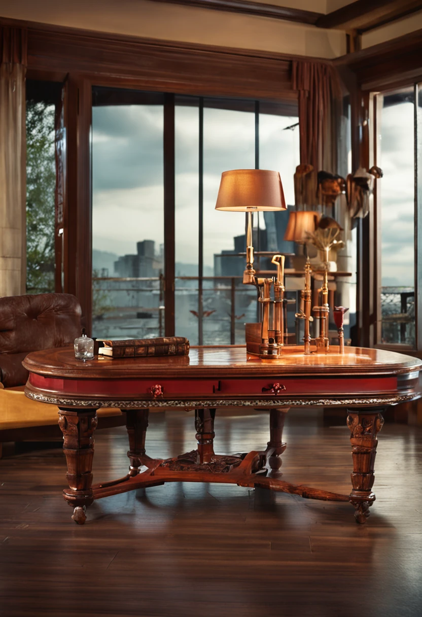 High-end creative mortise and tenon table lamps