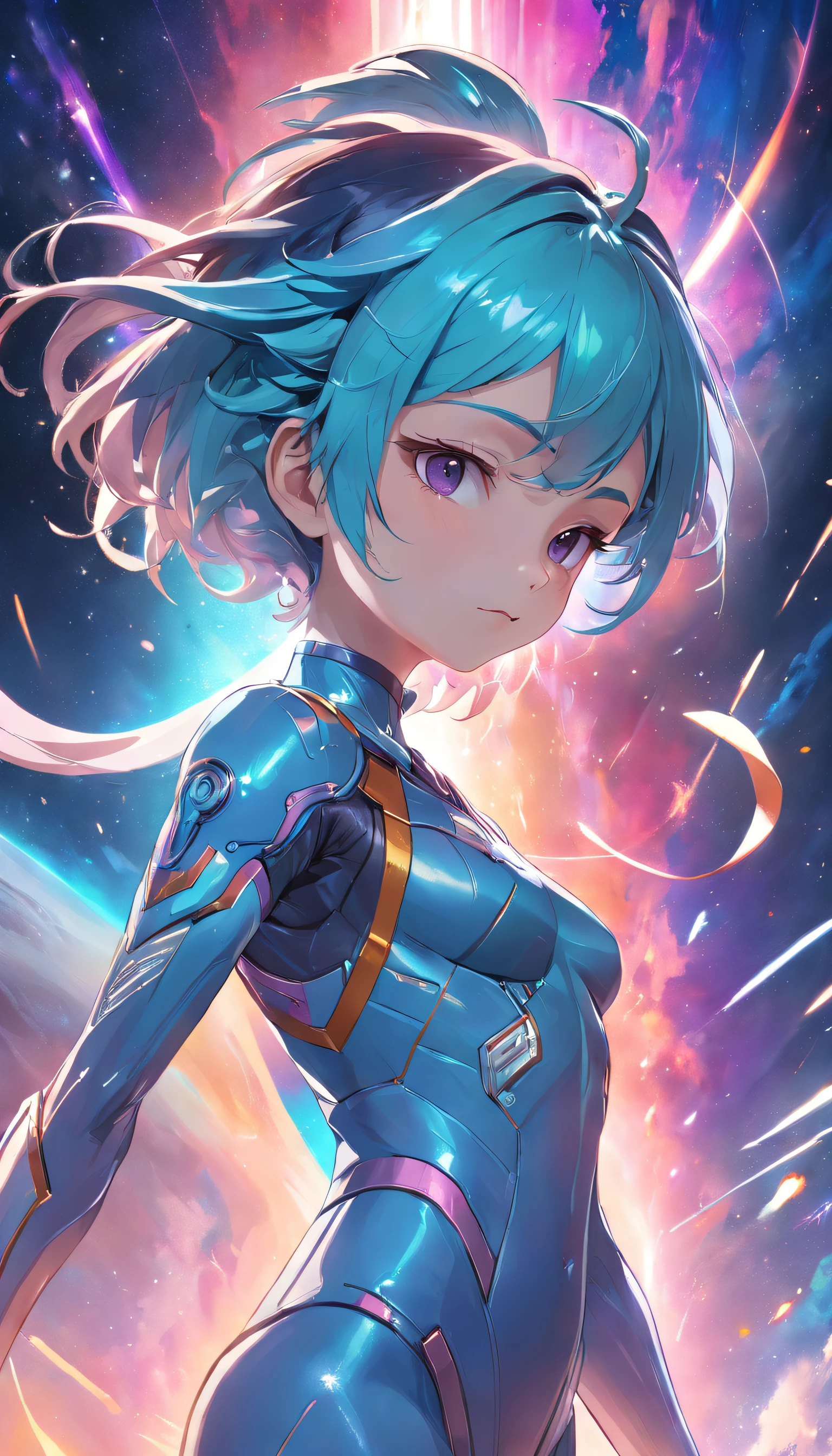 (Full body posing:1.5), (colorful:1.2), Dynamic angle, (extremely detailed CG unity 16k wallpaper:1.1), (Denoising strength: 1.45), (tmasterpiece:1.37), Sid Mead's starship, Cool color palette, pastel colour, Detailed, god rays, sparkle, glowing light, 8K