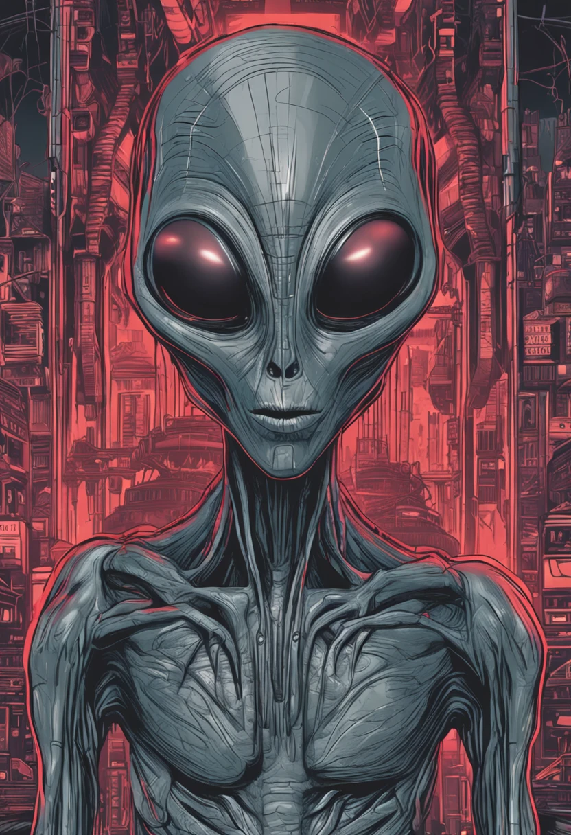 grey alien