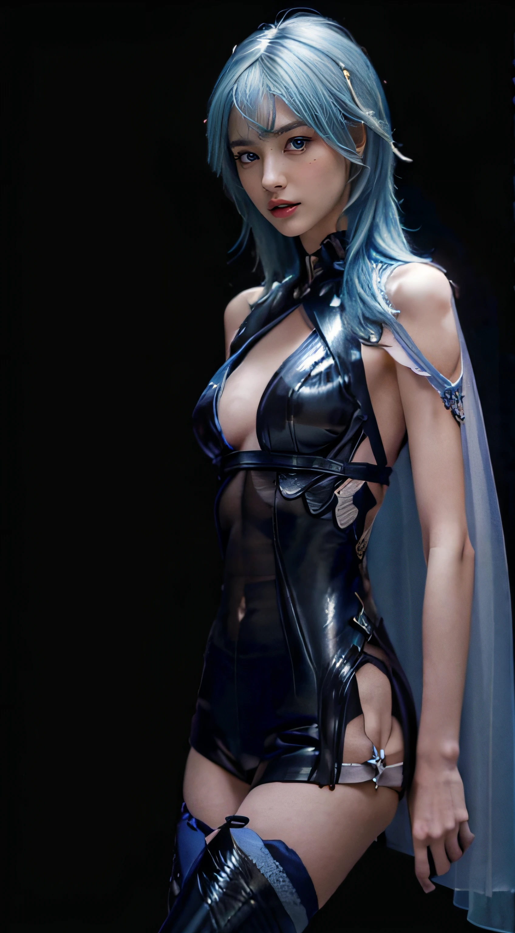 (Ultra Realistic), (Illustration), (Increased Resolution), (8K), (Extremely Detailed), (Best Illustration), (Beautiful and Detailed Eyes), (Best Quality), (Ultra Detailed), (Masterpiece ), ( wallpaper), (detailed face) fine details, detailed face,sharp eyes, sharp face, small lips half open strawberry lips, pureerosfaceace_v1,
