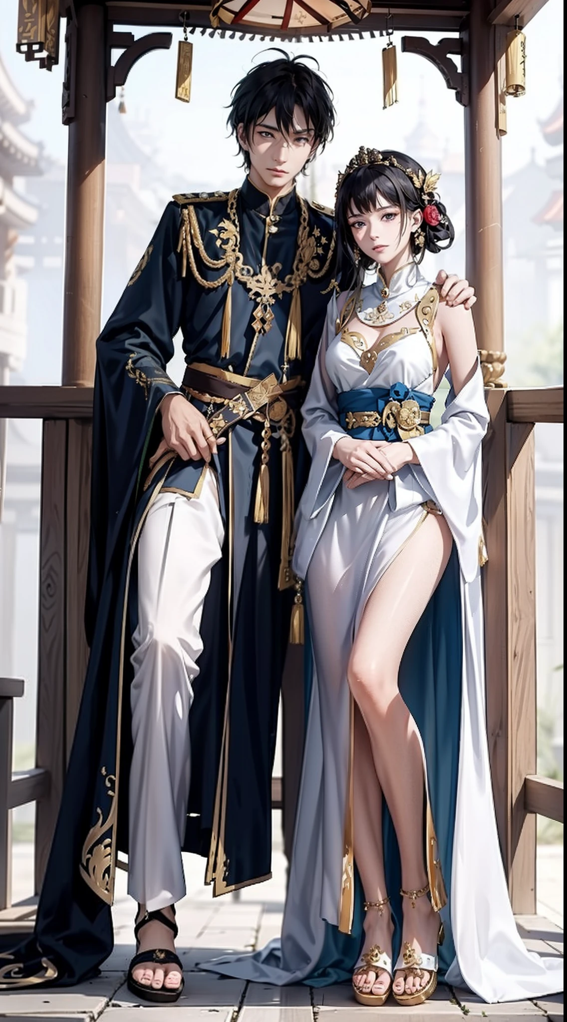 Emperor and empress，（（（Sandals 1.2）））