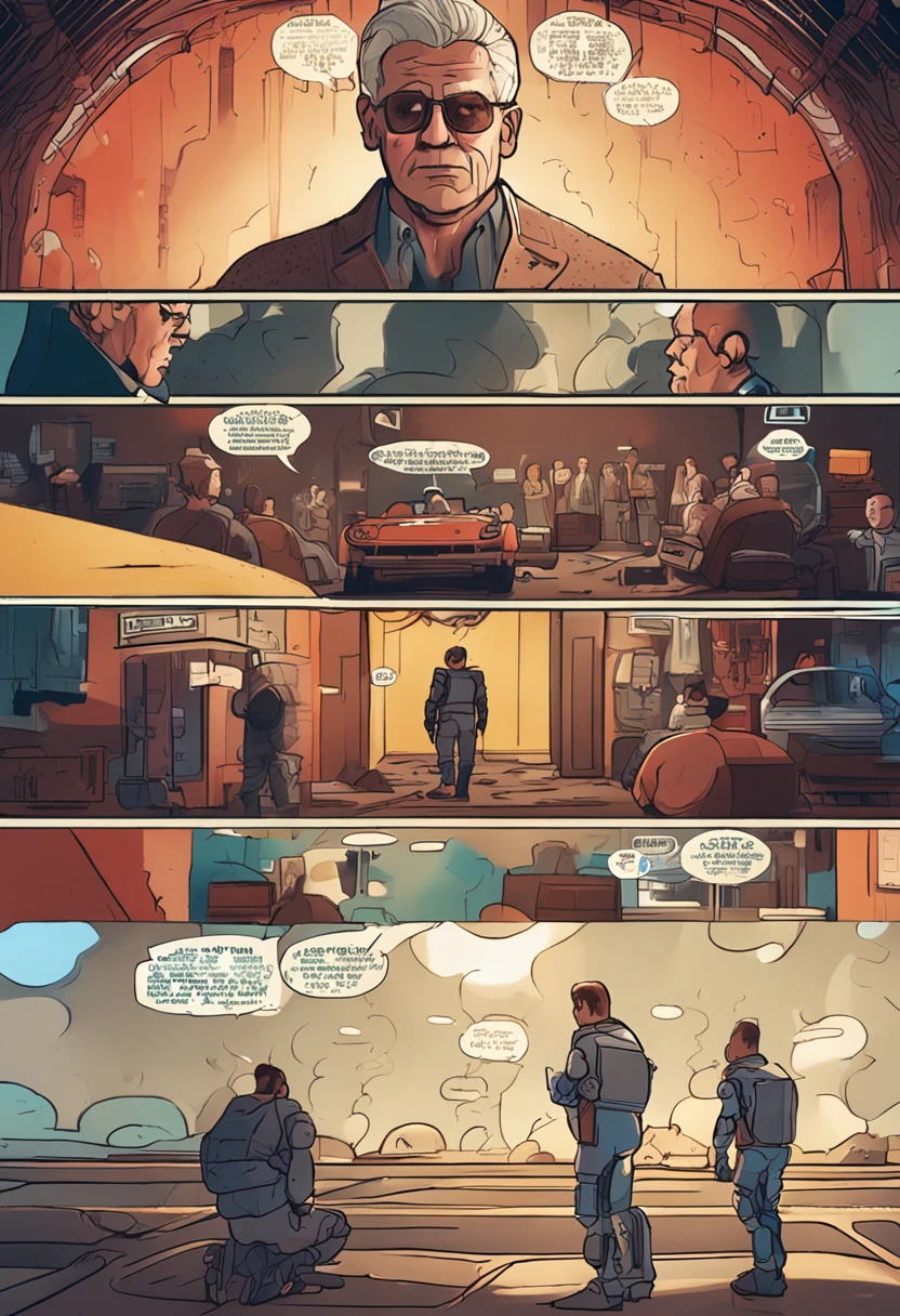 Personagem de anime clasico, mafioso, homem, sentado em uma cadeira, dentro de um bar