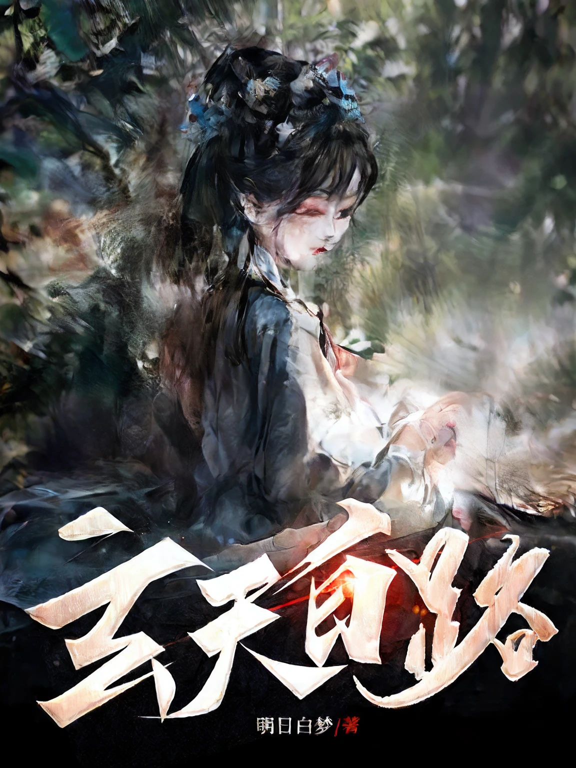 An image of Alphad reading a man in a kimono robe, inspired by Wu Daozi, xianxia hero, Wuxia, by Yang J, Chiba Yuda, Inspired by Zhao Yuan, Inspired by Seki Dosheng, flowing hair and long robes, Has the temperament of a demon emperor,Holding the stars in your hands。Behind him there is an anime girl with white hair and a blue and white dress sitting on the windowsill, Palace , A girl in Hanfu, Beautiful anime girl, cute anime waifu in a nice dress, Guviz-style artwork, a beautiful anime portrait, Beautiful anime woman, Anime girl with long hair, Beautiful character painting, Guviz, ((a beautiful fantasy empress)), Anime goddess