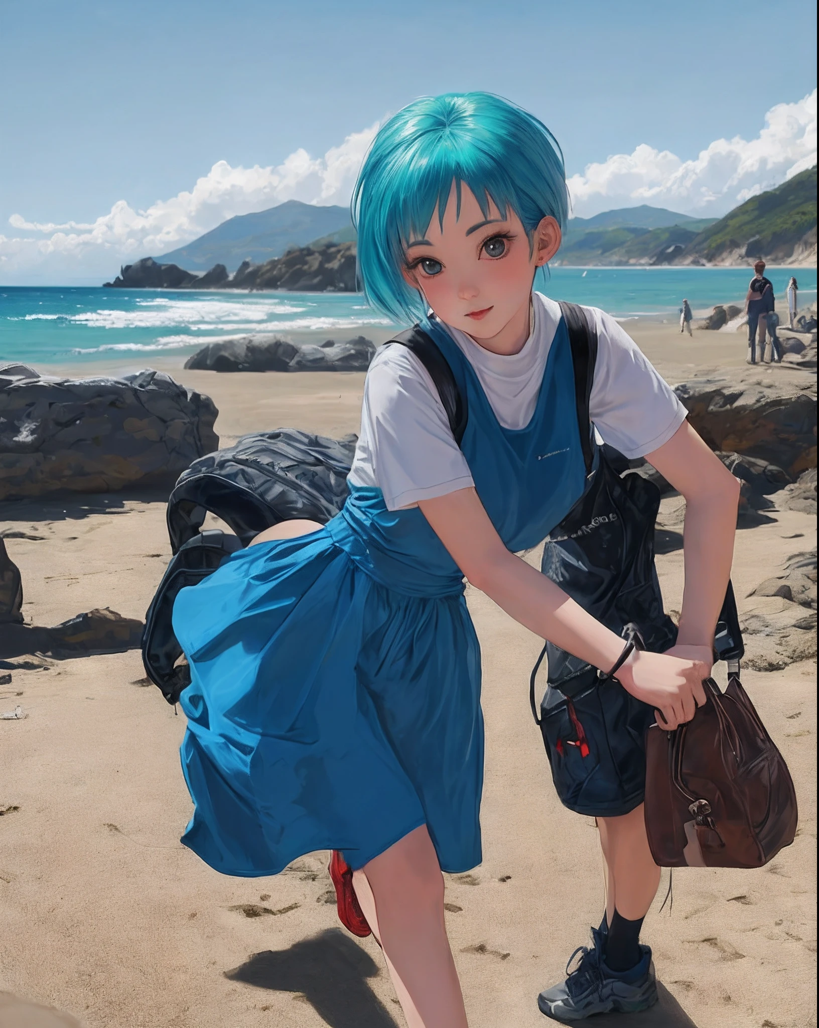 Bulma, playa