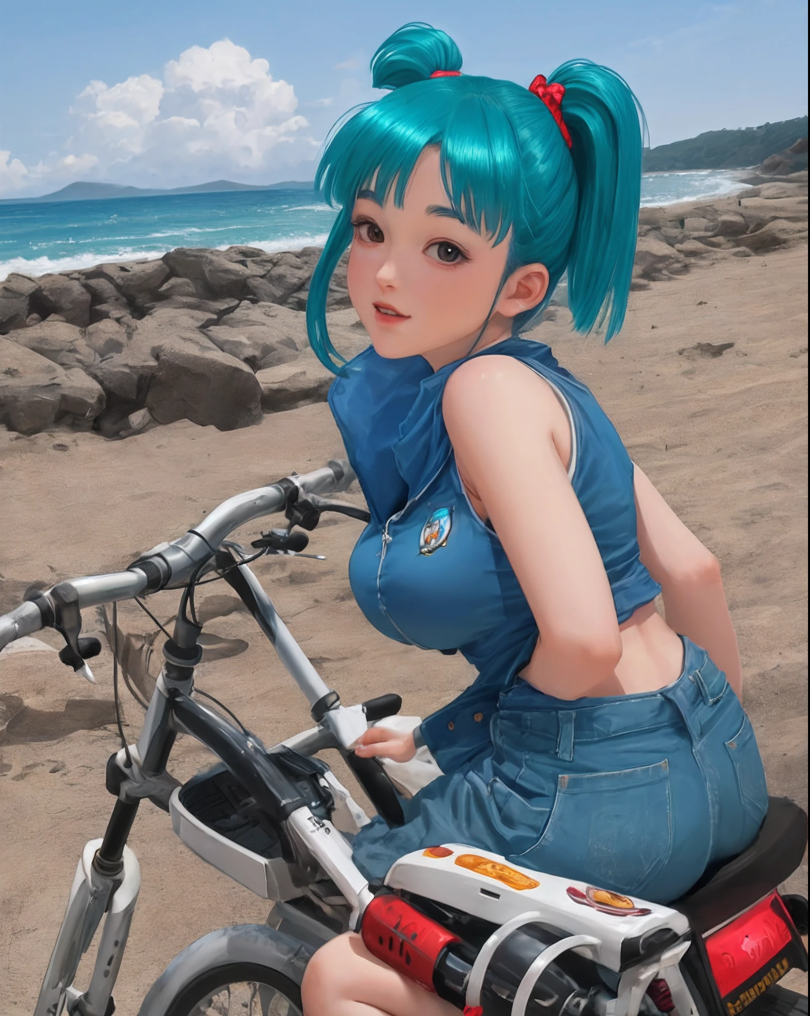 Bulma, playa