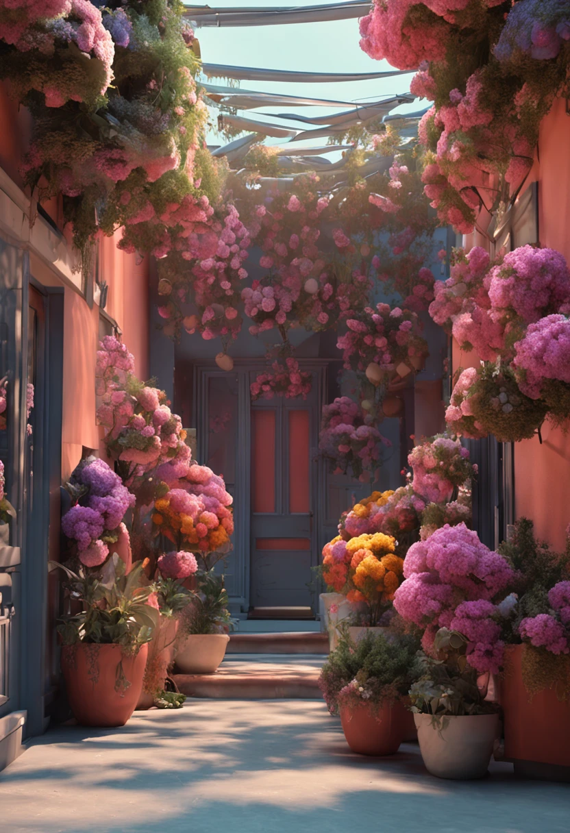 Flower Box Art frame with a sense of luxury on the outside
