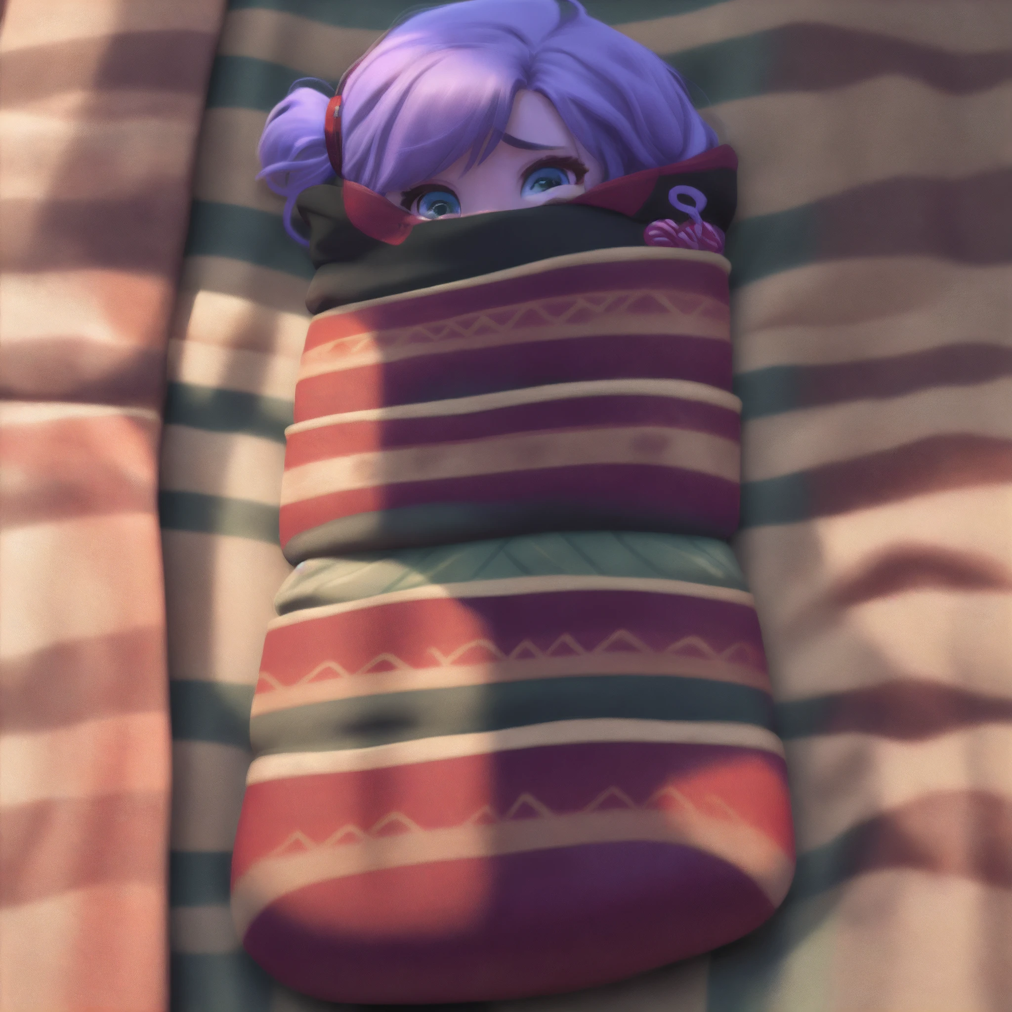 Snug as a bug in a rug, concept art, 4k