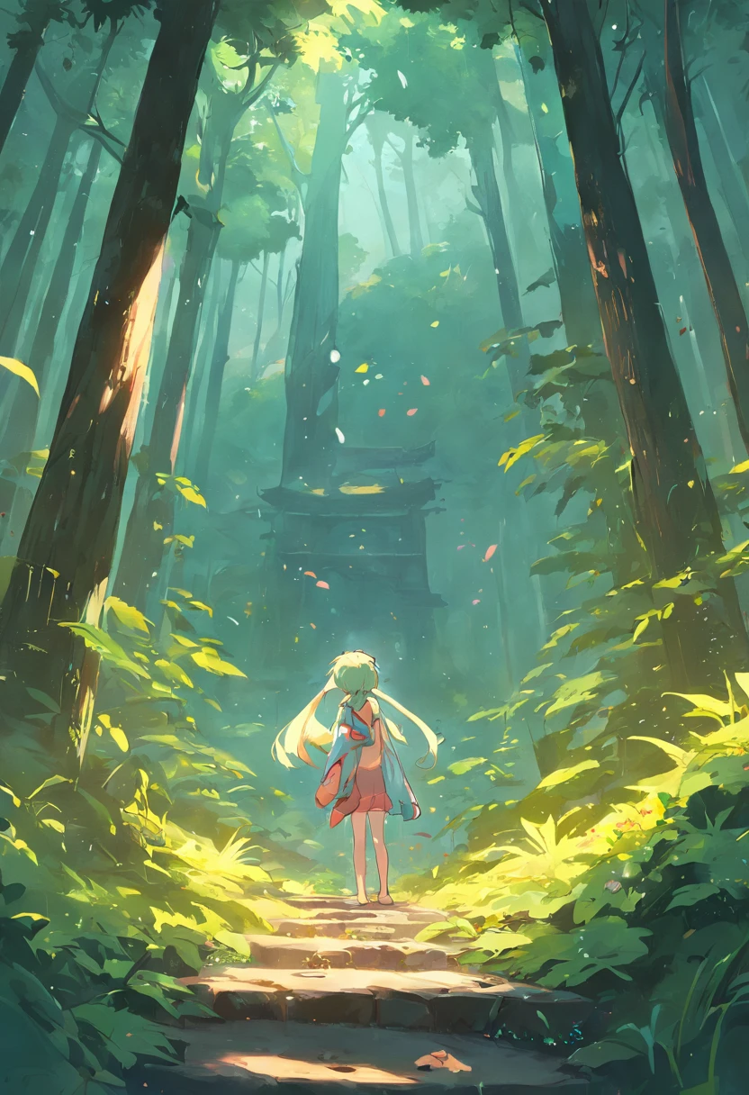 tambores tribais na floresta, Pintura SNES