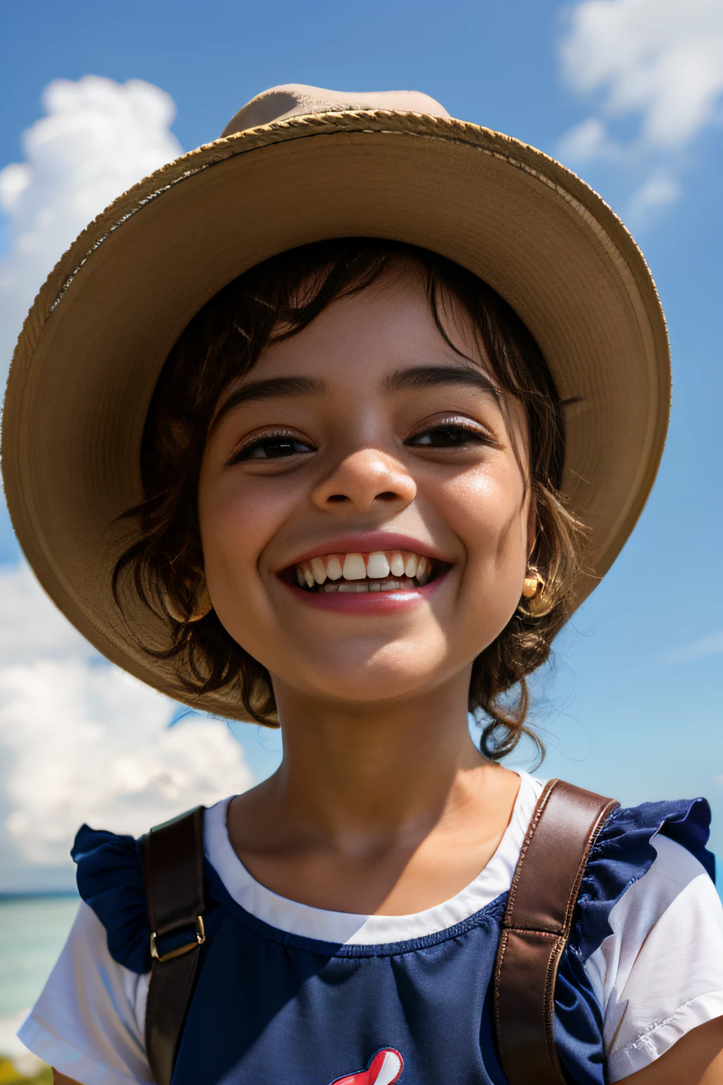menino: Miguel, aproximadamente 6 anos de idade, cabelo curto estilo Disney, olhos castanhos e sorrisos. garoto: Bernardo, 4 anos, longos cabelos loiros e cacheados e olhos verdes. scenecy: Miguel and Giovana are in a cozy little house in the valley, ao fundo um dia ensolarado, Destacando o Sol.