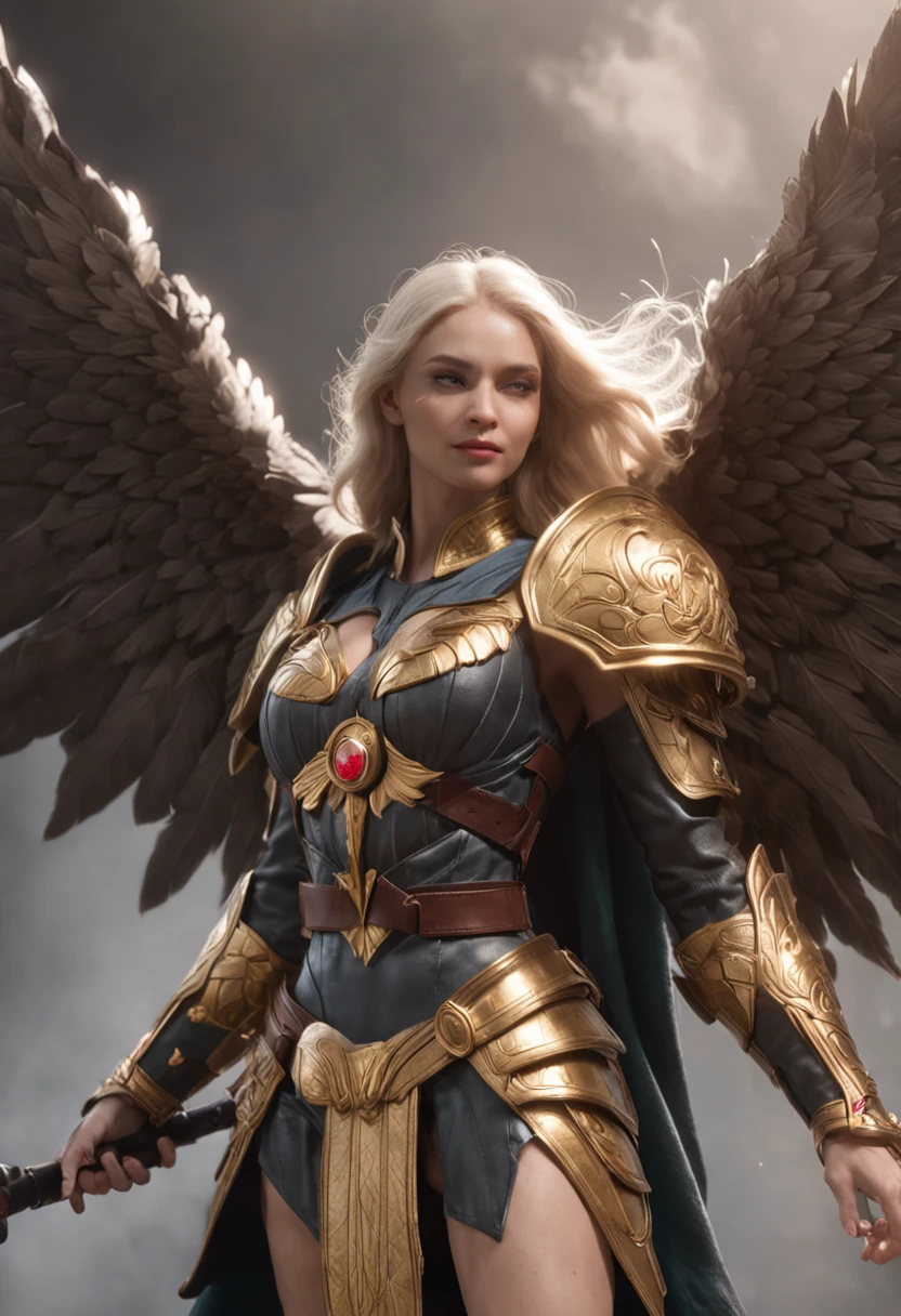 (((Kayle de League of Legends, Ultra realista))), (((corpo inteiro))), (((perfect hands))), Usando a Arma Samurai, fundo antigo, (((Armas Perfeitas))), elegante, gray and black smoke, atordoante, hyper realistic, octan render, surrounded by the effect of smoke and lightning, Estilo League of Legends, fundo antigo, elegante, deslumbrante, (papel de parede), arte conceitual, detalhes intrincados, altamente detalhado, ((cinemactic)), Dramatic, (mais alta qualidade, Concedido, obra-prima:1.5), (fotorrealista:1.5), fotografia, Realistic photo, Nikon, Luz Natural, 4k, highes definition, XF IQ4, 150MP, 50 millimeters, ISO 1000 Certification, 1/Anos 250, Luz Natural, Adobe Lightroom, photolab, Photographic Affinity, PhotoDirector 365,