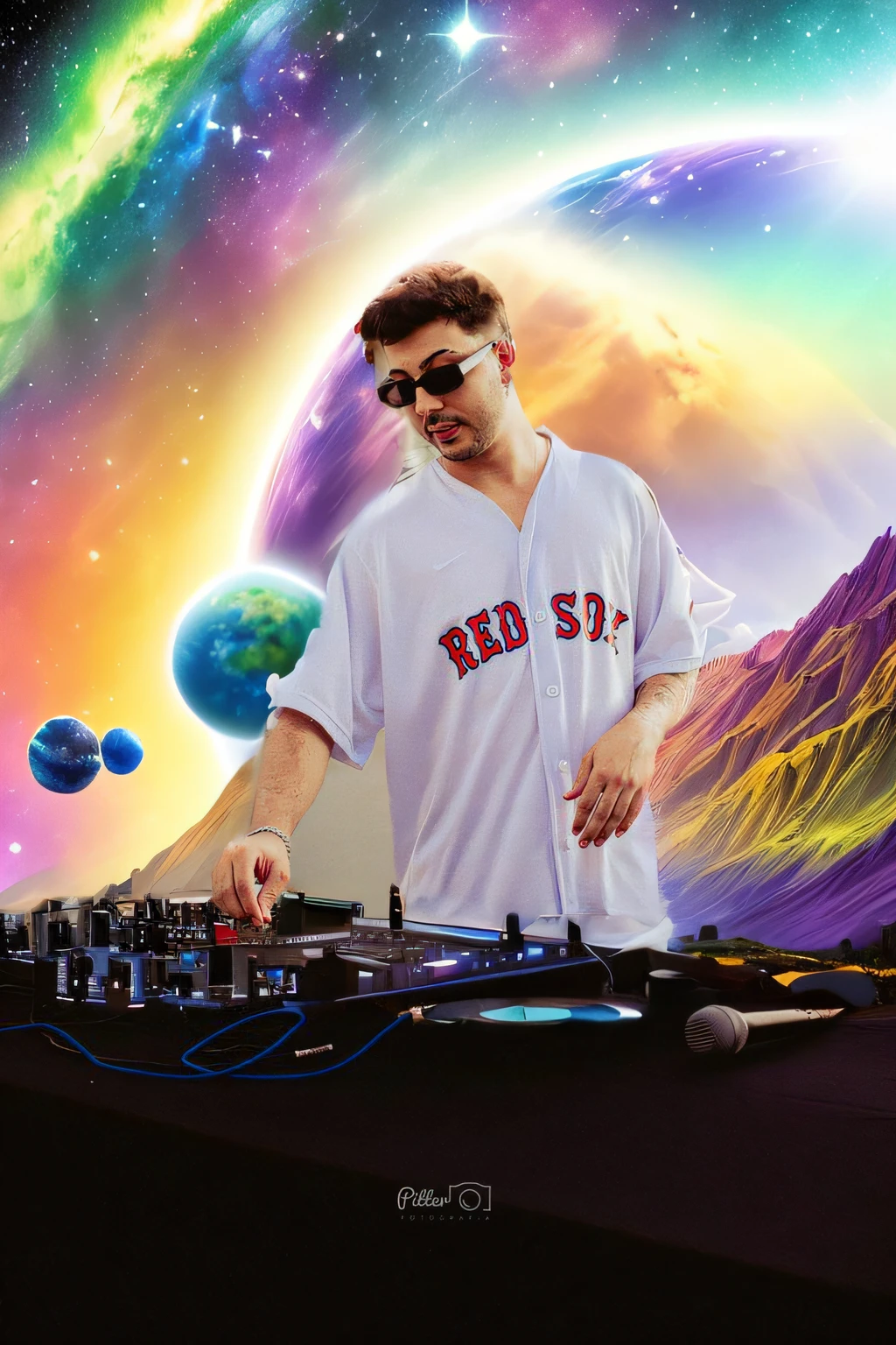 Fundo do futuro, full hd, roxo, galaxias e planetas