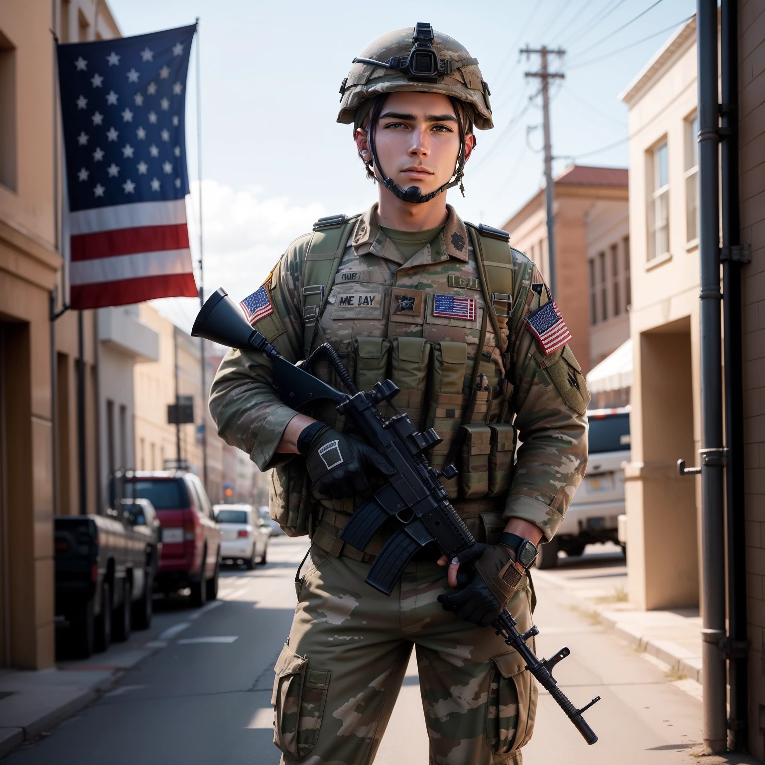American soldier