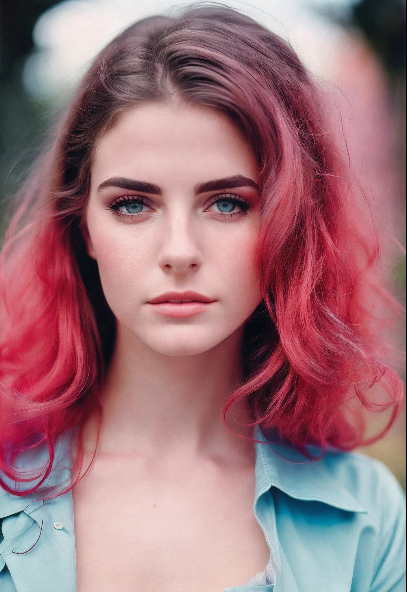 (best quality, 8k, 32k, masterpiece, UHD: 1.3), Images of British women, (big: 1.0), (transparent shirt: 1.1), Super detailed faces, Lip details, beautiful eyes , Double eyelids, long hair (long: 1.3), (light: 1.2) Portrait 3:4 (Close-up, Photography editorial de uma mulher de 21 years), (Rosto altamente detalhado:1.4) (sorrir:0.7) (fundo dentro escuro, Moody, estudo privado:1.3) Pov, Director: Lee Jeffries, Nikon D850 | , filme fotografia de stock, 4 Kodak Portra 400, camera f1.6 lentes, cores ricas, Surreal, textura realista, Impressive lighting, cinestill 800,