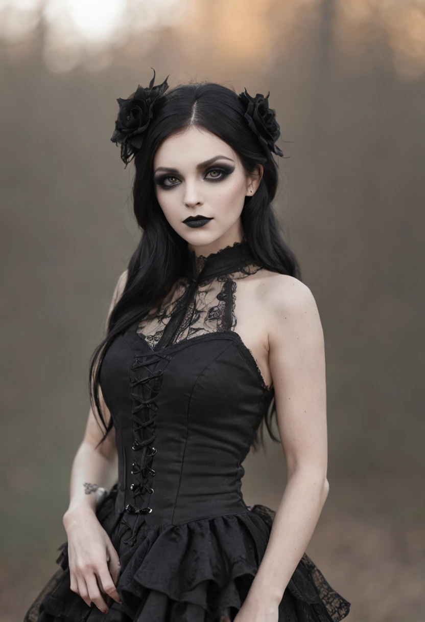 sexy gothic girl