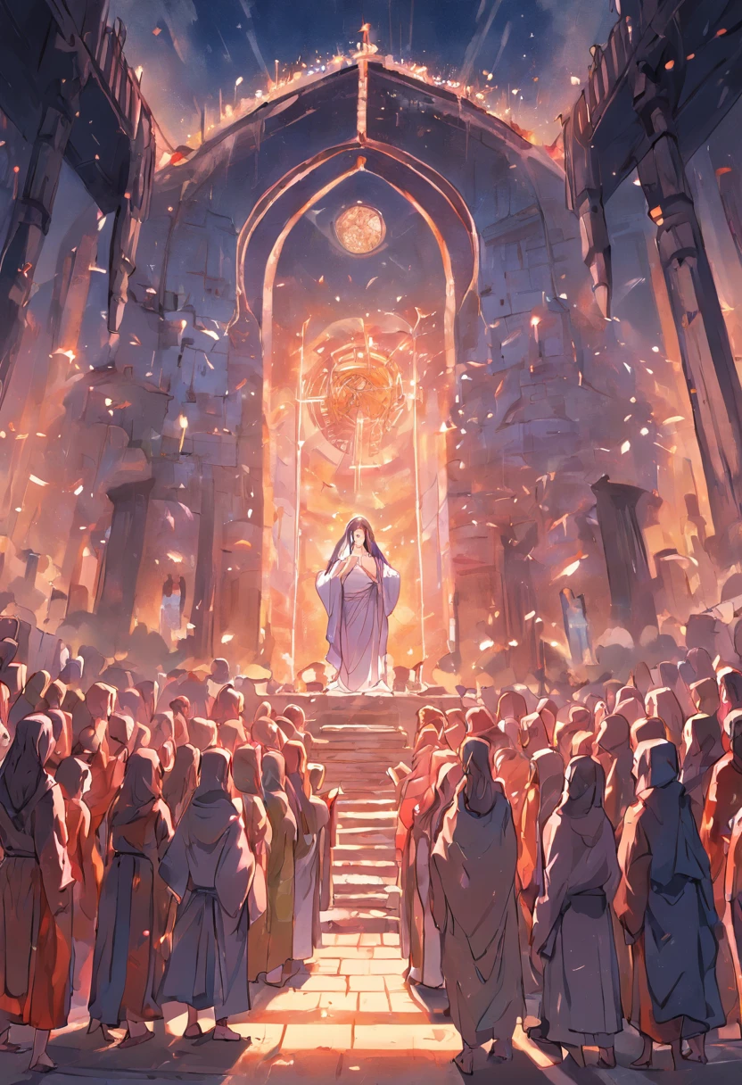 "Make a drawing only strokes representing the last supper of Jesus with his disciples.”