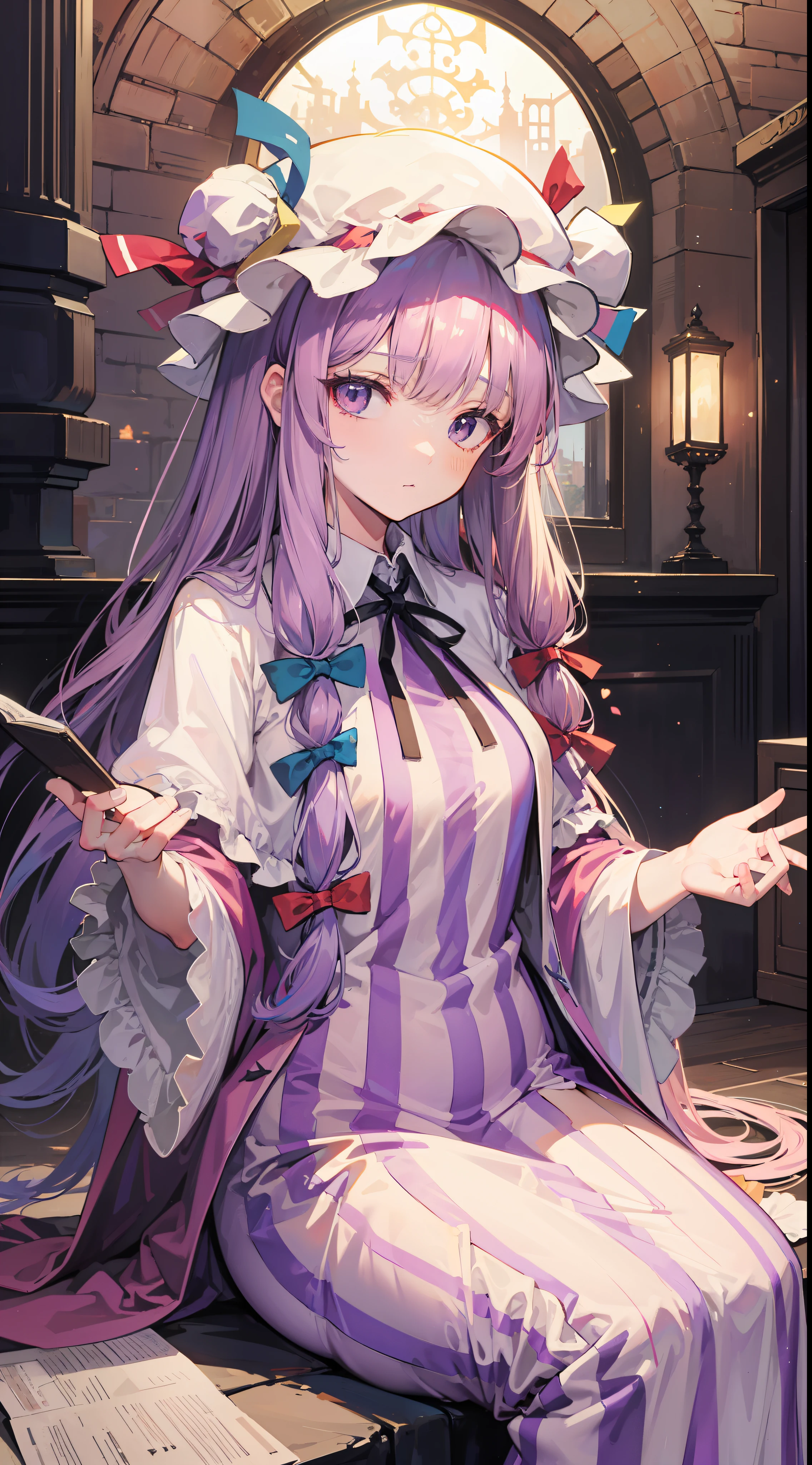 Patchouli Knowledge,Touhou project,castle