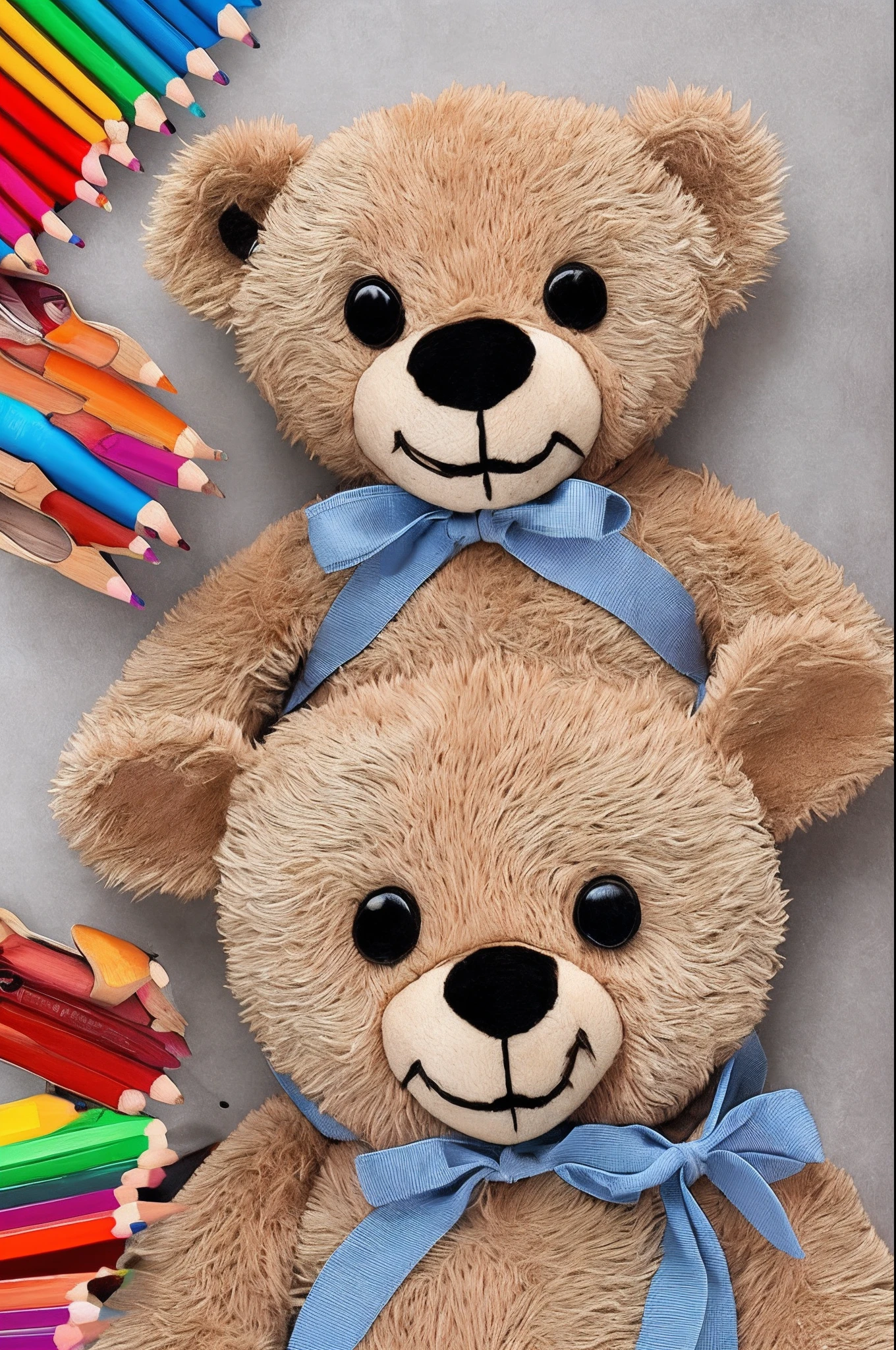 Teddy bear coloring