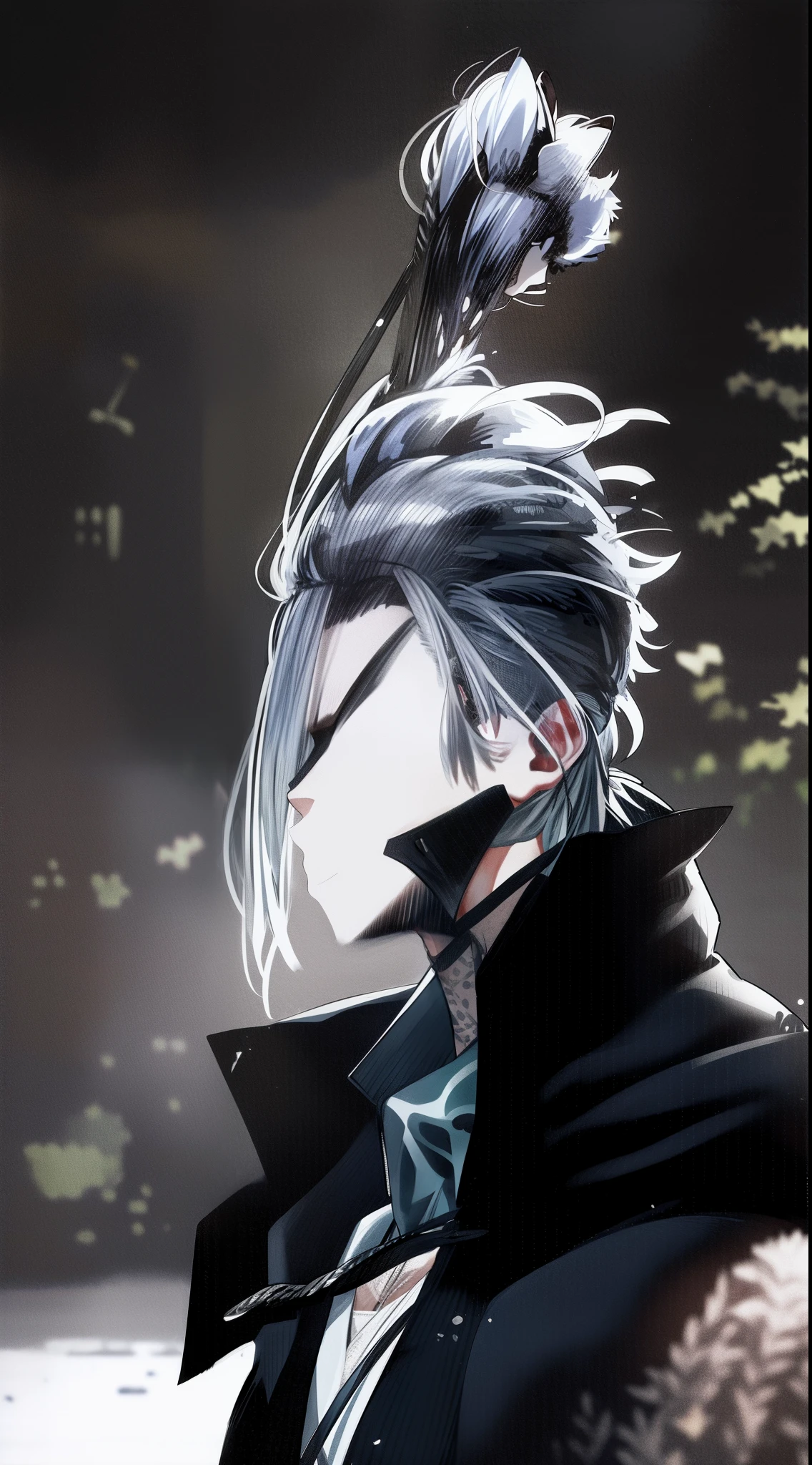 Handsome face