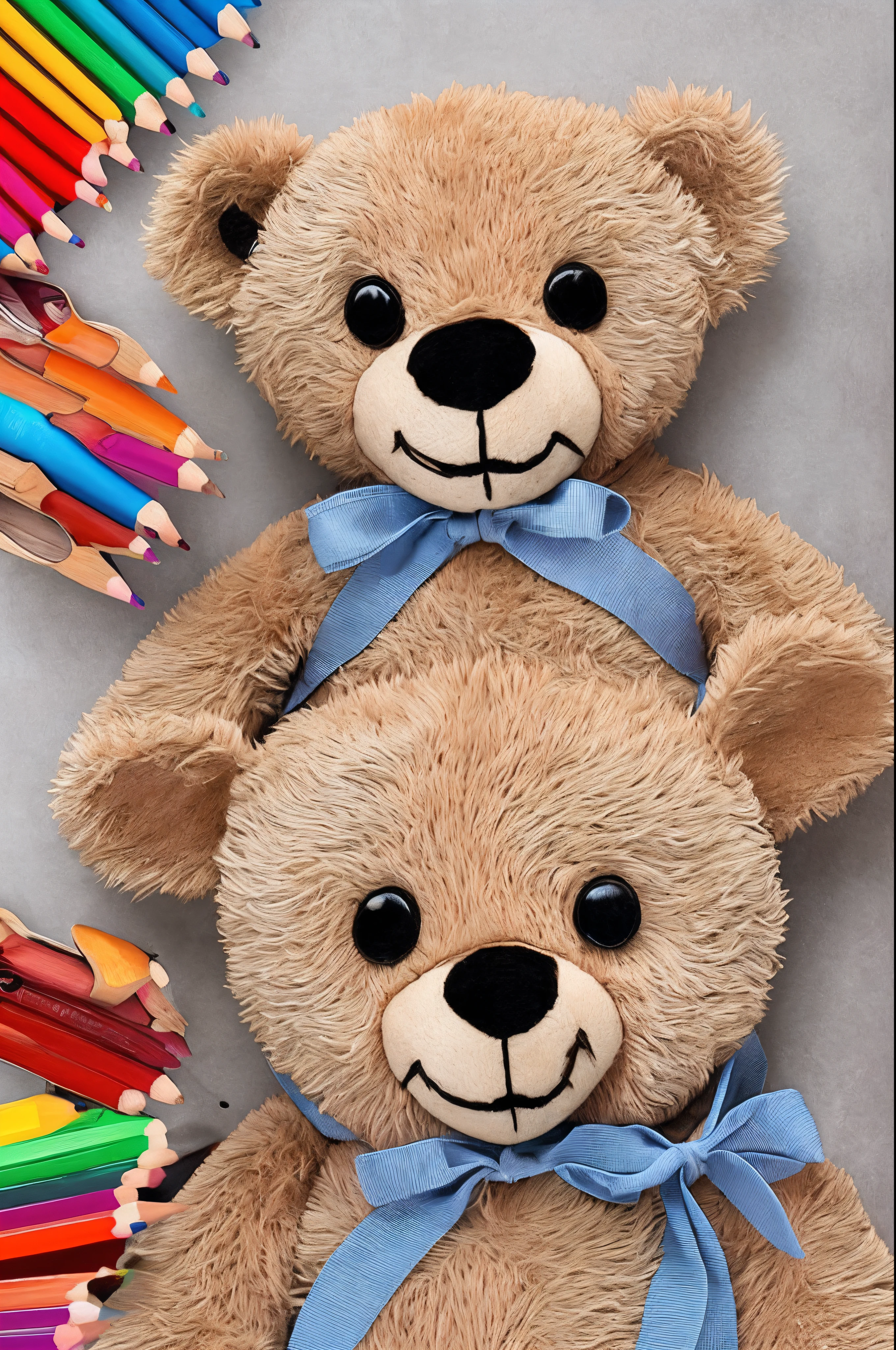 Teddy bear coloring