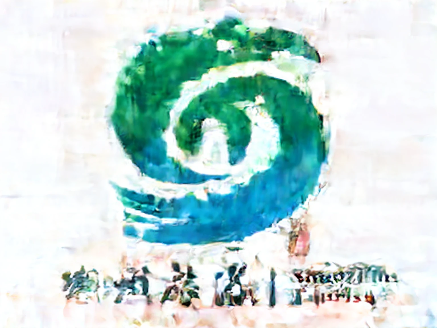 Close-up of Chinese signs with buildings as background, drak, Shuozhou,Shuozhou logo,Shuozhou logo,a color,