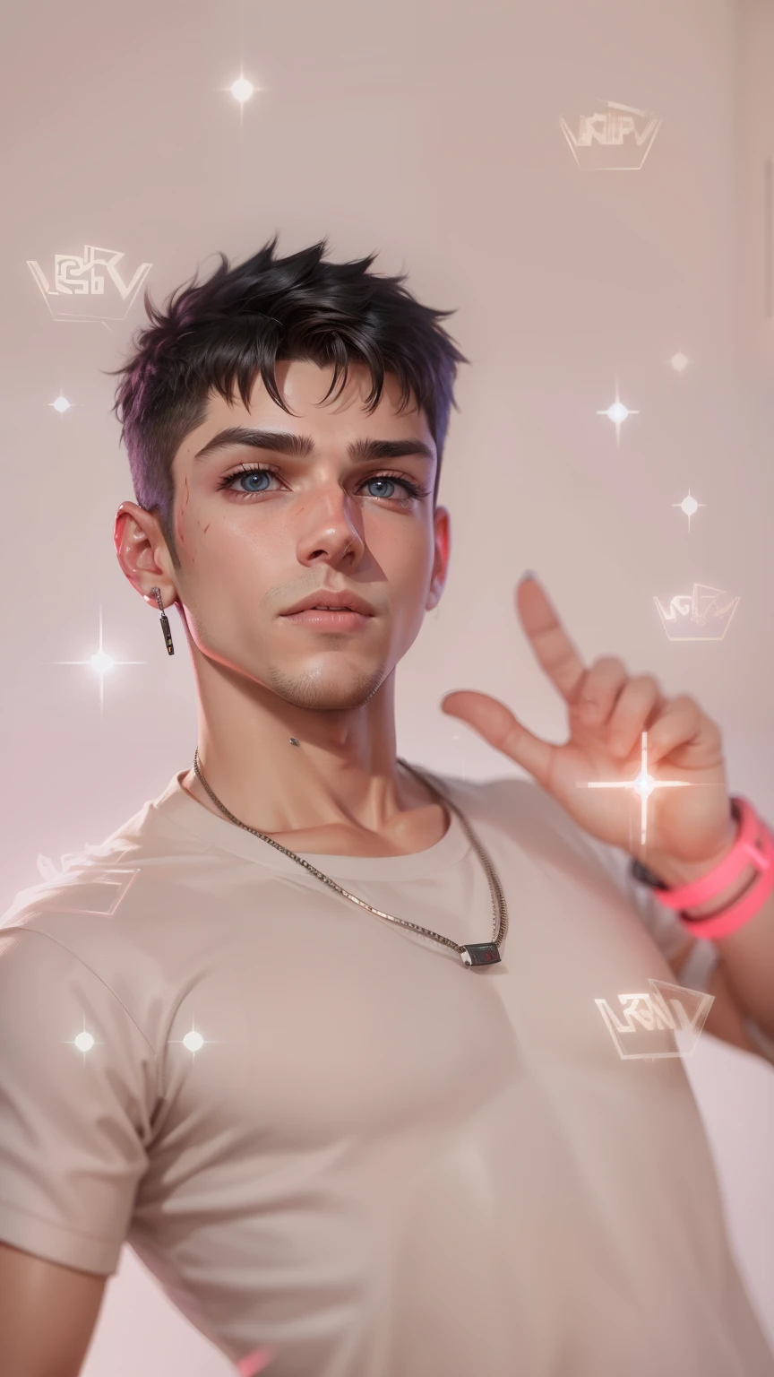 Change background cyberpunk handsome boy, realistic face, 8k, ultra realistic, cute ,
Real face, neon,