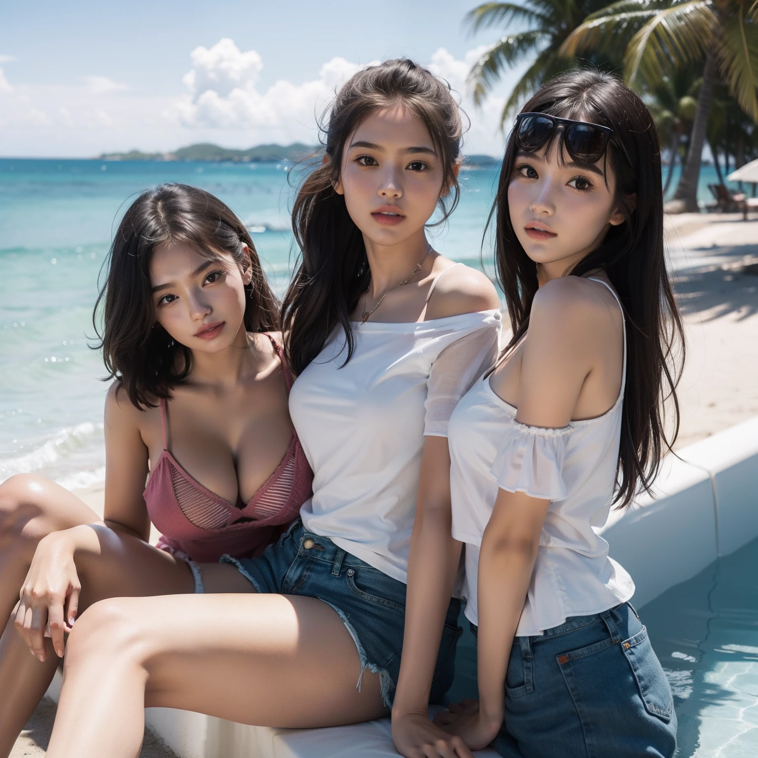 A girls Summer holiday with friends