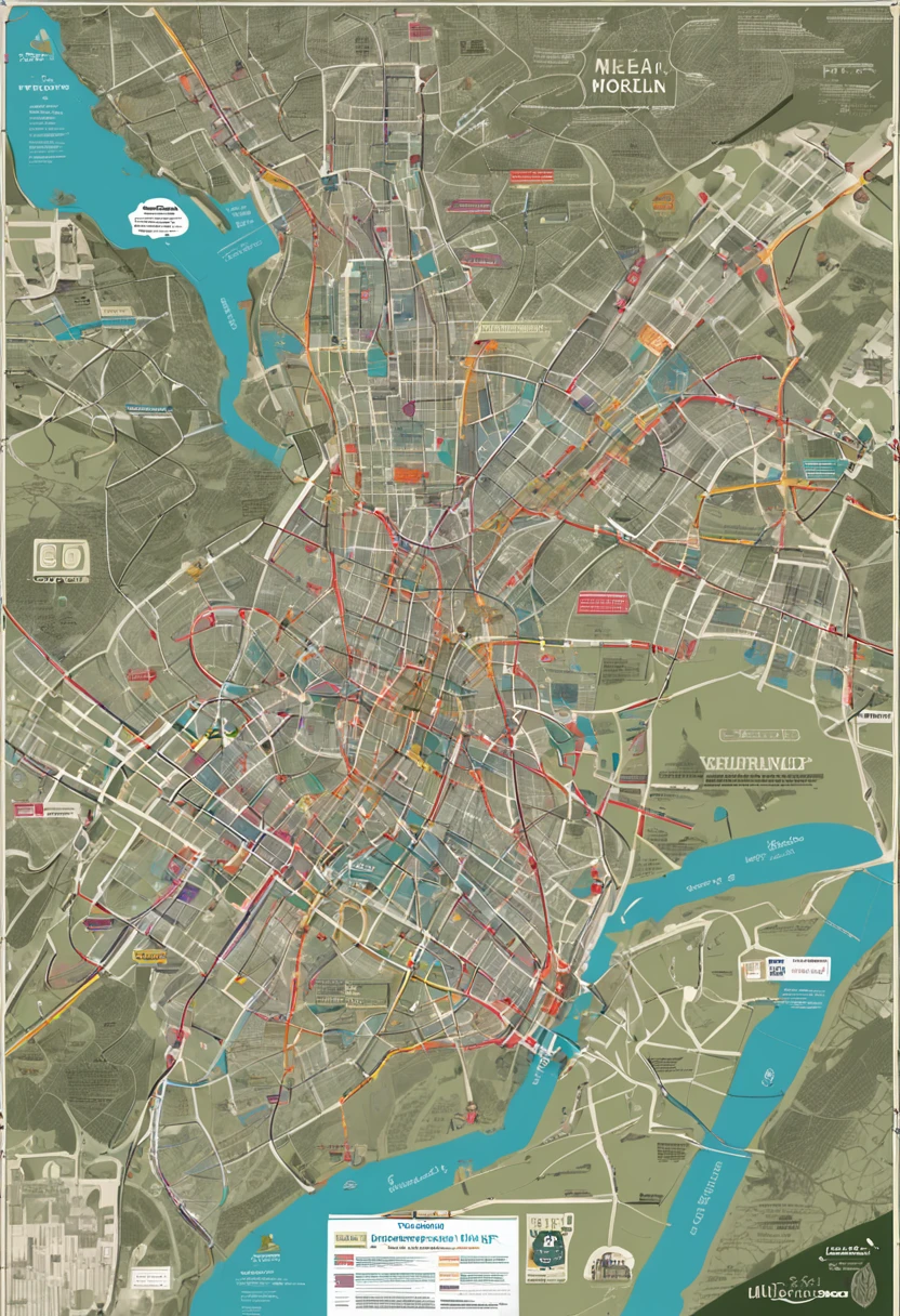 Transportation hub map