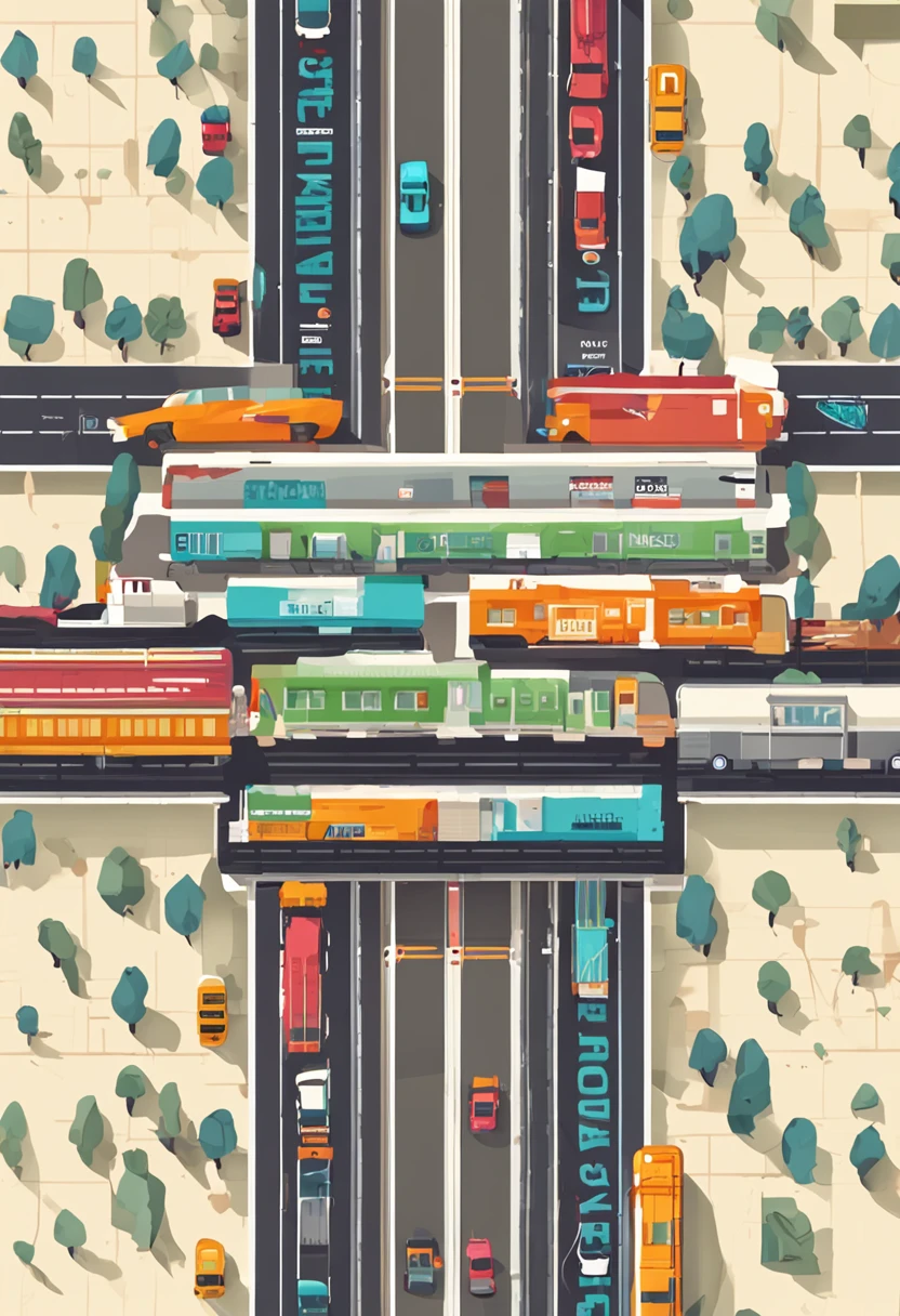 Transportation hub map