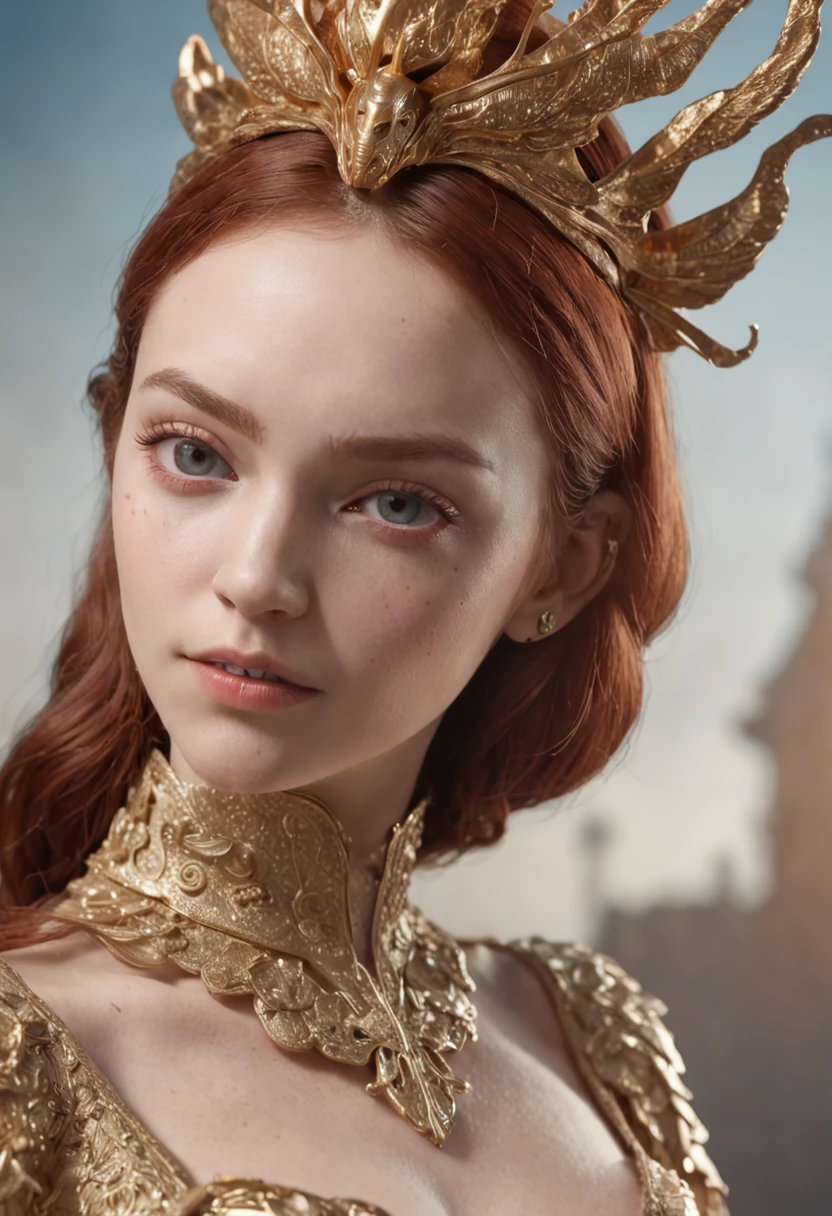 8k, ART photography, best quality, masterpiece: 1.2), (realistic, optical: 1.37) 1 Mechanical girl (((Lily Cole))) , (Surrealistic detail)), portrait, butterfly background, original face detail, globe lighting, shadows, octane render, 8K , Ultra sharp, Large, Raw skin exposed, metallic, Intricate Borders, Cool colors, Egyptian details, Asian European style, Very intricate details, Realistic lighting, CGSoation Trends, brown eyes, Bright eyes, Towards the camera, Details neon, Mechanical limb, vascular tube, muscle vertebrae attached to back, neck muscle to neck, chair, wire and cable connected to head, Evangelion, small LED light, surrounding with flying butterfly, sharp detail, "RAW photo, best, masterpiece, best quality, high quality, extremely detailed,There are ((girl swimming with the koi fish)) and other sea creatures, 3D magical details, a bubbling underwater landscape, the magical kingdom of The little mermaid, the seabed environment, a serene waterscape under the soft sunlight, creating a mesmerizing and tranquil scene of harmony"