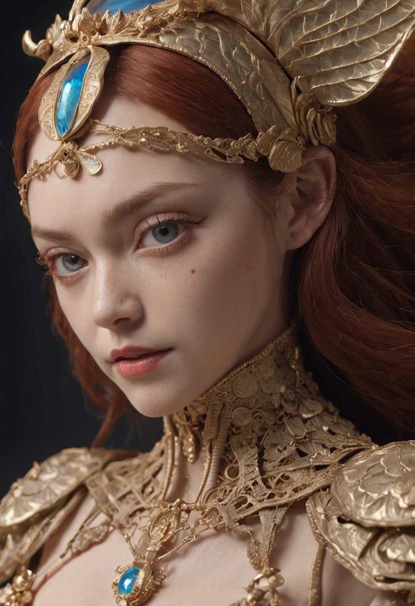 8k, ART photography, best quality, masterpiece: 1.2), (realistic, optical: 1.37) 1 Mechanical girl (((Lily Cole))) , (Surrealistic detail)), portrait, butterfly background, original face detail, globe lighting, shadows, octane render, 8K , Ultra sharp, Large, Raw skin exposed, metallic, Intricate Borders, Cool colors, Egyptian details, Asian European style, Very intricate details, Realistic lighting, CGSoation Trends, brown eyes, Bright eyes, Towards the camera, Details neon, Mechanical limb, vascular tube, muscle vertebrae attached to back, neck muscle to neck, chair, wire and cable connected to head, Evangelion, small LED light, surrounding with flying butterfly, sharp detail, "RAW photo, best, masterpiece, best quality, high quality, extremely detailed,There are ((girl swimming with the koi fish)) and other sea creatures, 3D magical details, a bubbling underwater landscape, the magical kingdom of The little mermaid, the seabed environment, a serene waterscape under the soft sunlight, creating a mesmerizing and tranquil scene of harmony"