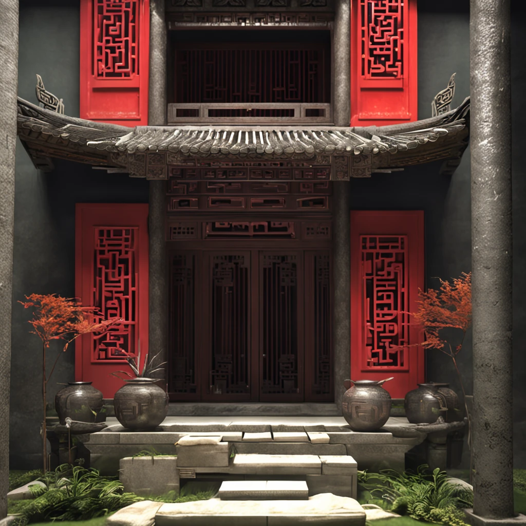 Ancient Chinese architecture,Retro,loft