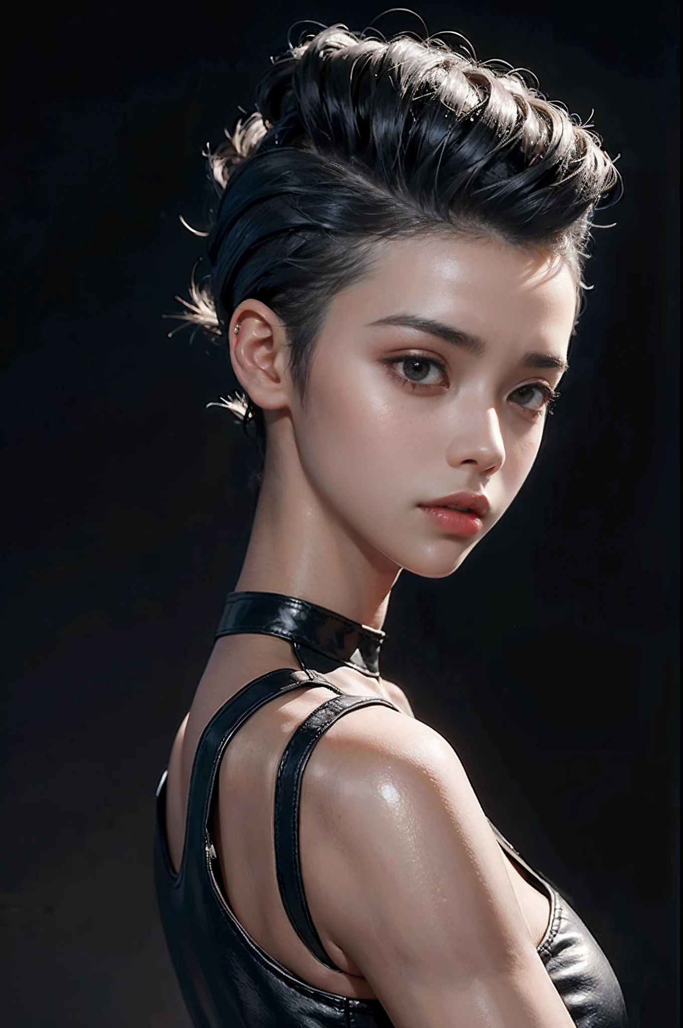 androgynous person, undefined gender, photographic quality, beautiful, wonderful face and features, hair, beautiful eyes