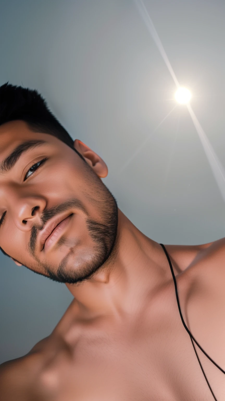 Change background, and turn into moon light sky