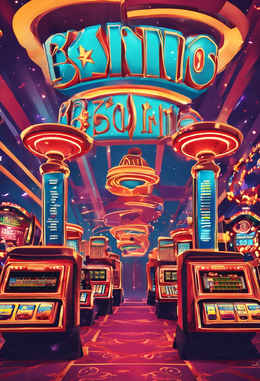 Casino banner with lots of coins and towers, online casino logo, casino, Las vegas, futuristic casino, indoor casino, pc screenshot, 8k highly detailed ❤️‍🔥 🔥 💀 🤖 🚀, high quality screenshot, a screenshot, Bernie goes to Las Vegas, loading screen, author：Joe S., teaser, 8 k highly detailed ❤🔥 🔥 💀 🤖 🚀