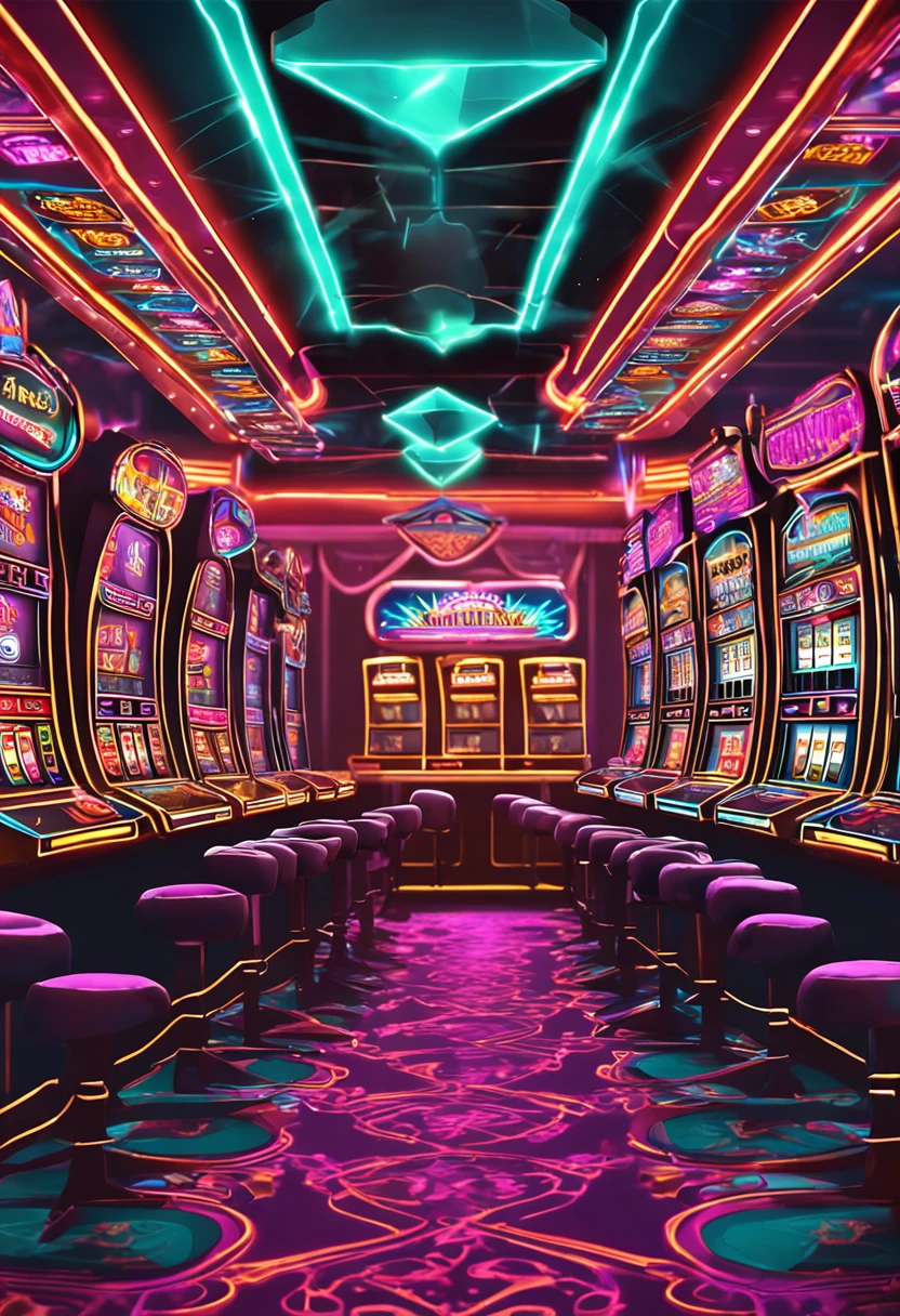 Casino banner with lots of coins and towers, online casino logo, casino, Las vegas, futuristic casino, indoor casino, pc screenshot, 8k highly detailed ❤️🔥 🔥 💀 🤖 🚀, high quality screenshot, a screenshot, Bernie goes to Las Vegas, loading screen, author:Joe S., teaser, 8 k highly detailed ❤🔥 🔥 💀 🤖 🚀