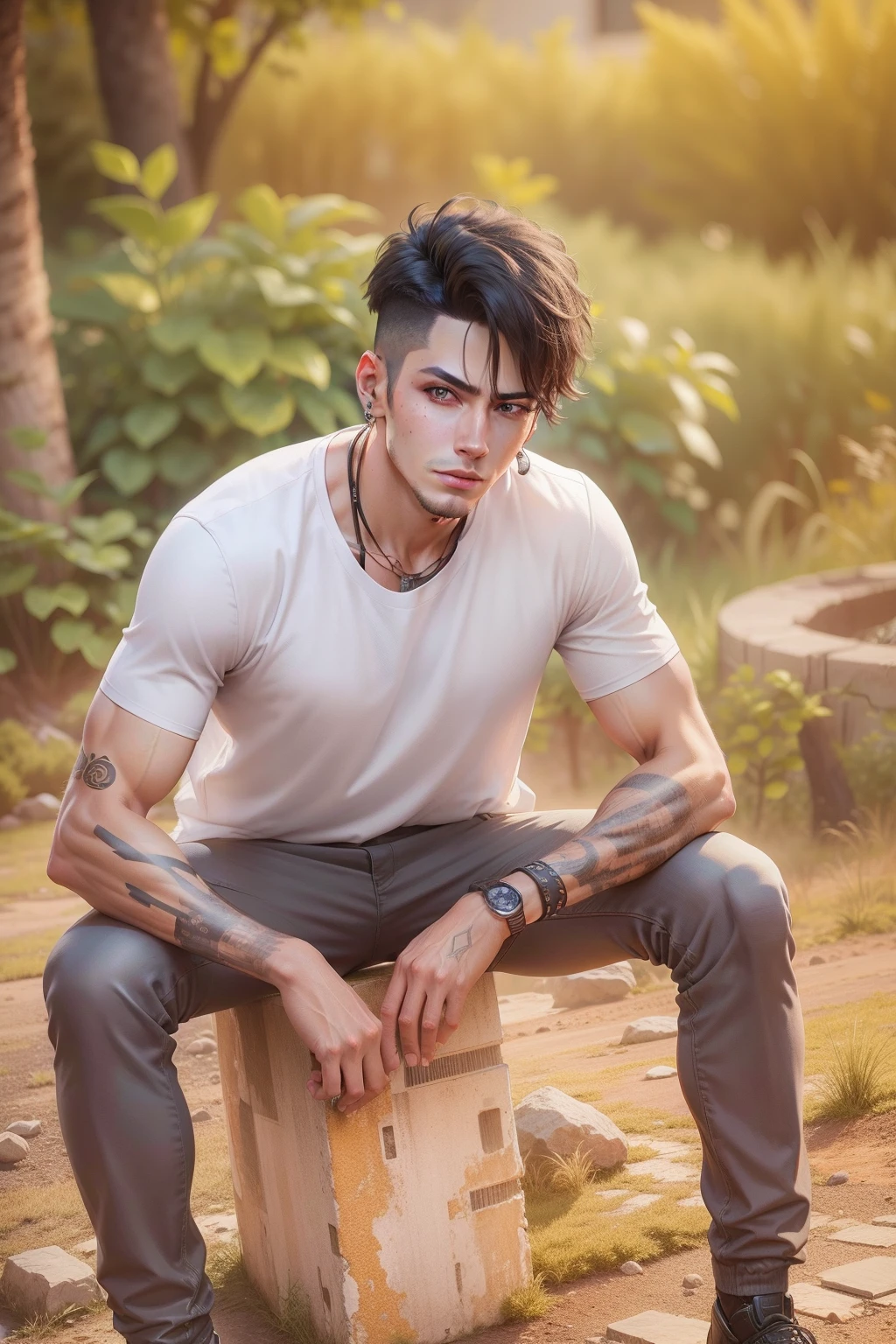Background change cyberpunk handsome boy realistic face 8k ultra real estate