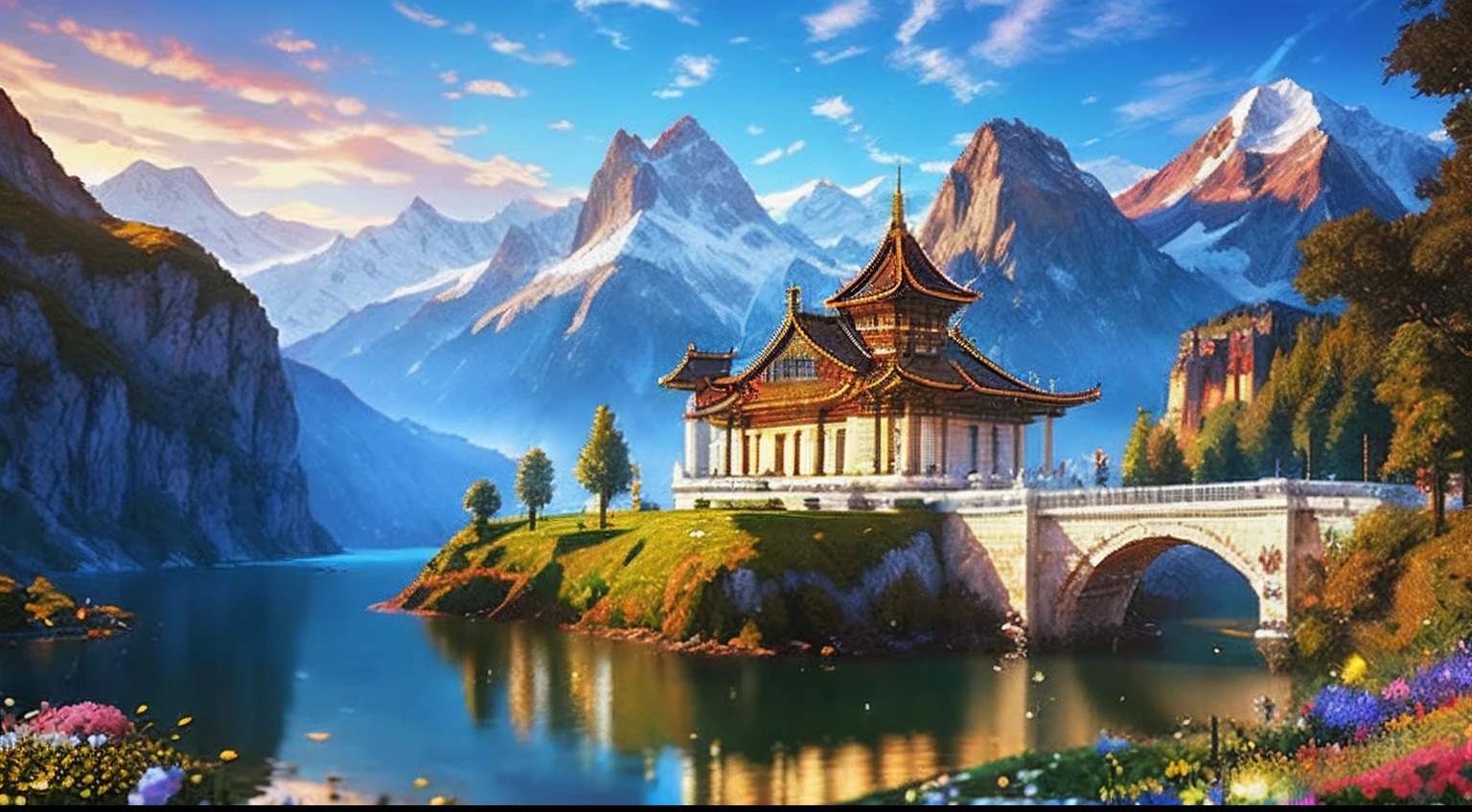 pixel game，scenography，fantastical scenes，Royal palaces in ancient Europe， Pixel art #pixelart
