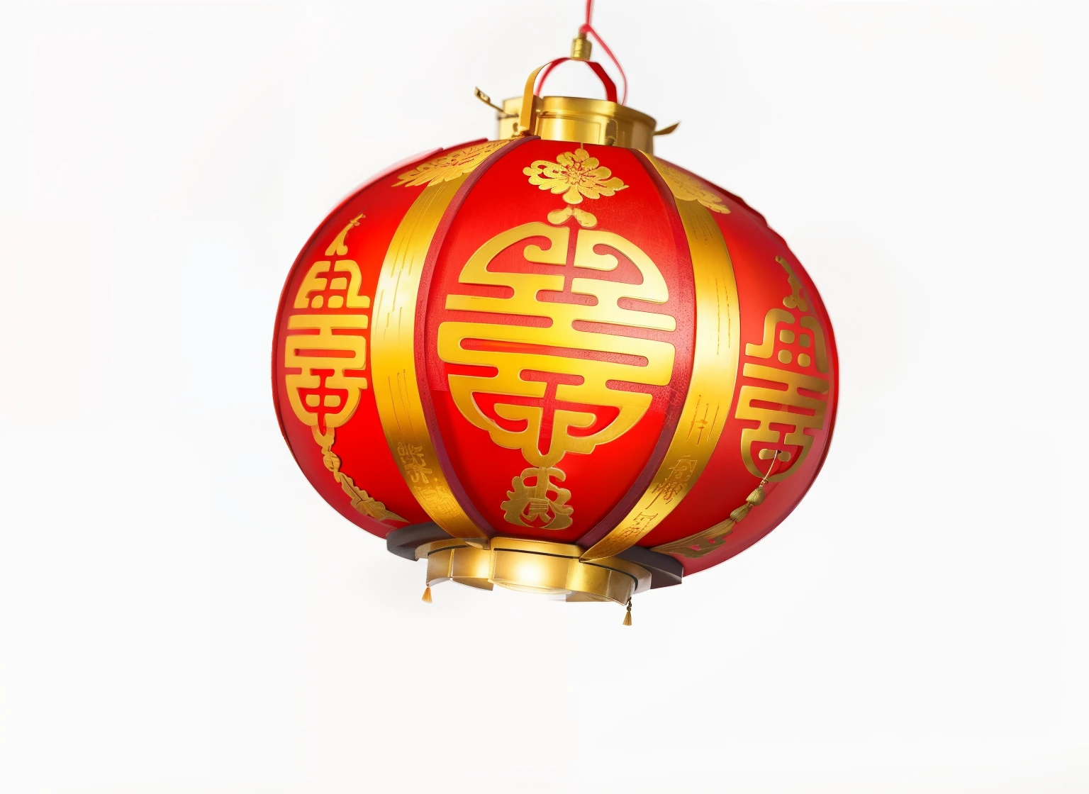 Close up of red and gold lanterns with Chinese symbols, Red lanterns, lantern, Chinese lanterns, shui mo hua, bian lian, shaxi, golden chinese text, floating chinese lampoons, inspired by Ju Lian, image, Bao Pnan, inspired by Park Hua, tang mo, Chinese style, author:Wen Boren, changquan