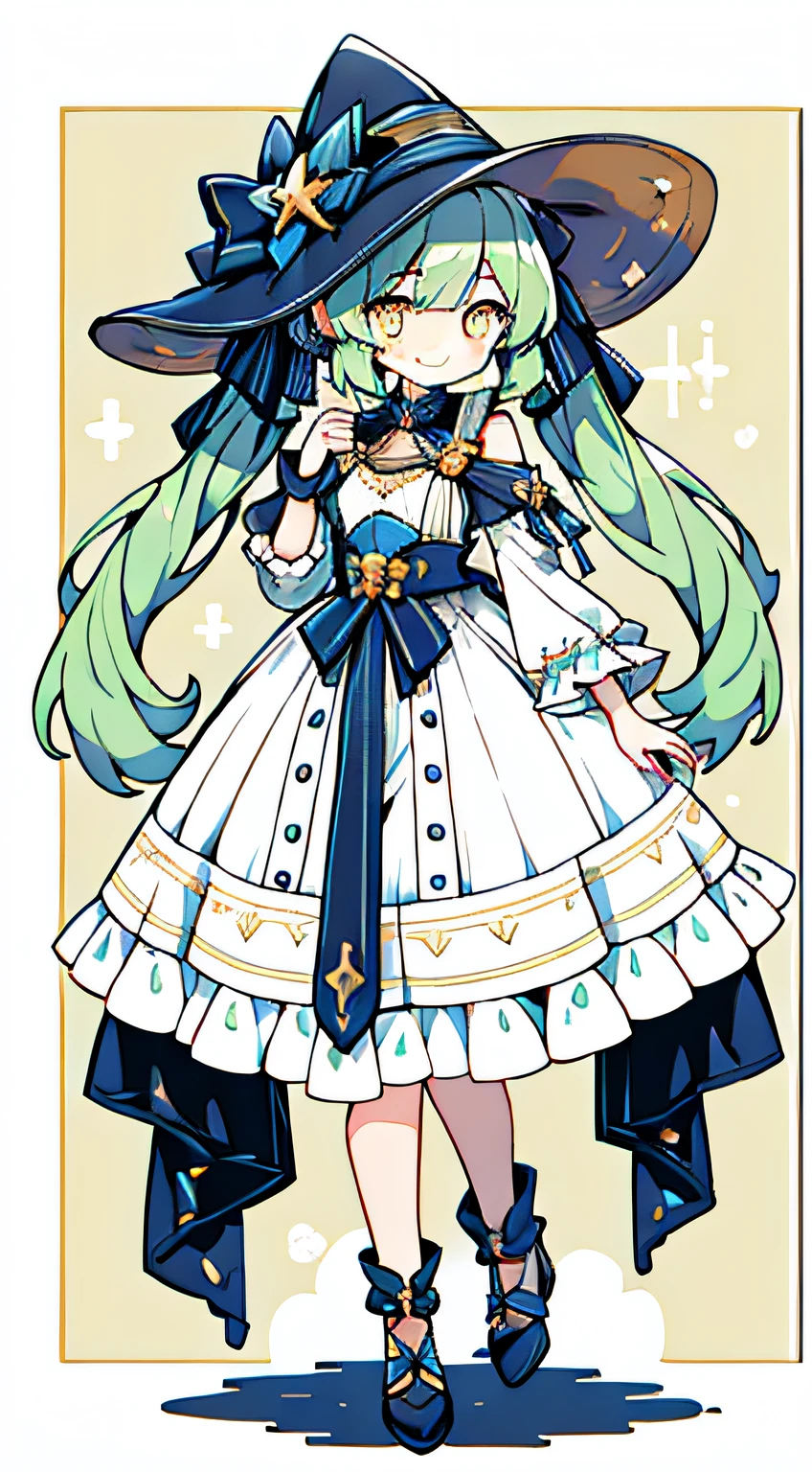 full body Esbian、Standing Picture、One girl、tmasterpiece、top-quality、Top image quality、Yellow-green hair、yellow eyes、double tails、Low Twin Tails、Summer hat、wide brimmed hat、summer dress、White summer dress、Ren、Summer background as she walked into the room,I felt as if the whole world was lighting up。Her smile was as bright as the sun,People can't resist her charm。Her eyes shone with wisdom,It feels like she has endless possibilities。Her figure is well-proportioned and graceful,Every movement exudes a mesmerizing aura。
Her beauty is more than just her appearance,It's also an inner charm。She has a gentle and kind heart,Always care about others,Be considerate of others。Her intelligence and tact allow her to cope with a variety of occasions with ease,People feel admired and appreciated。
When she was dressed in simple clothes,Her beauty still cannot be hidden。Her natural posture and confident pace,It is impossible not to notice her presence。Her beauty is a pure and natural force,It's irresistible。
generally,Her beauty is multifaceted,It exudes charm from the inside out。Her smile、Eyes、Both the figure and the mind make people feel her beauty and charm。Whenever I see her,I will all feel a sense of happiness and contentment,Because she is a real beauty,It's irresistible。