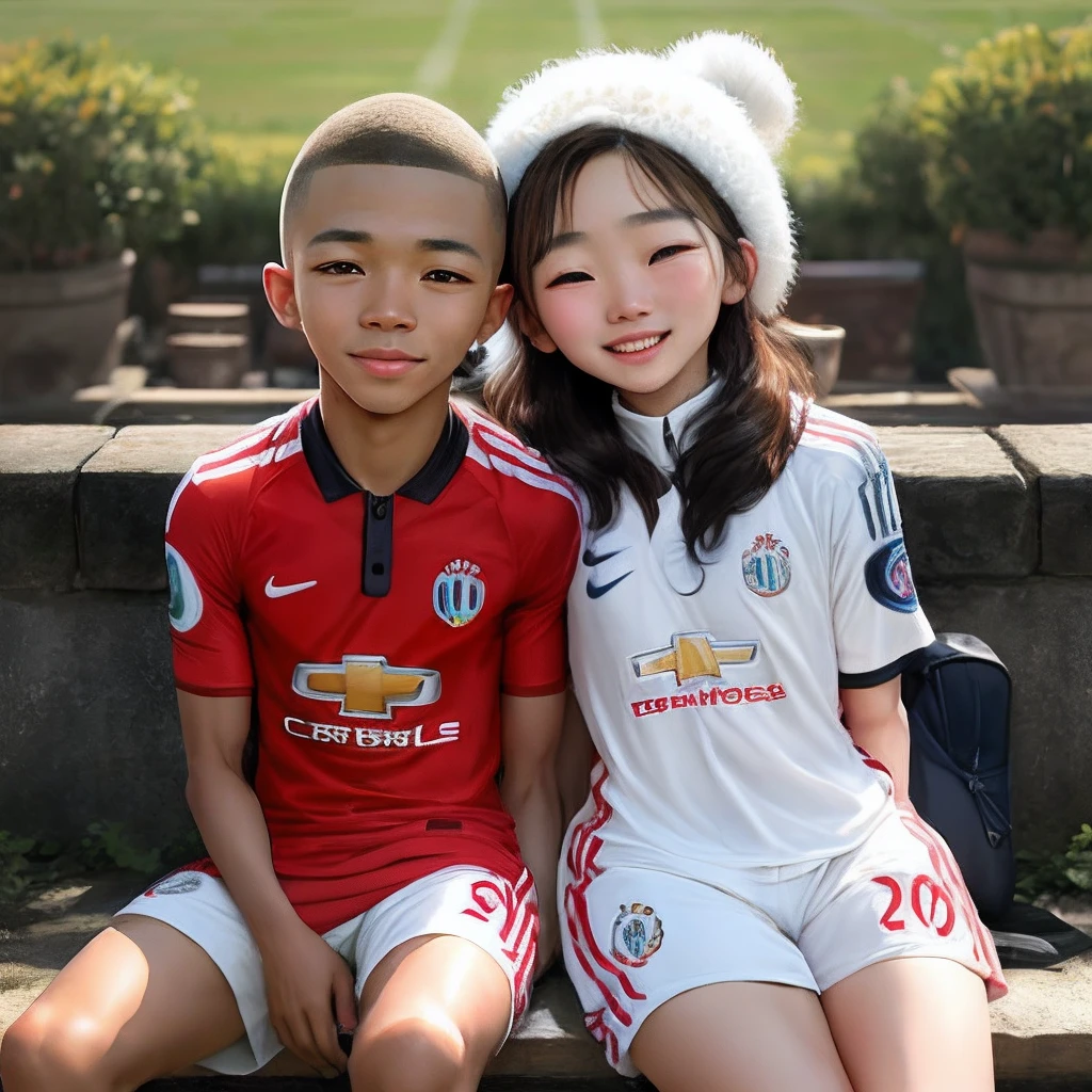 Wonyoung with mbappe