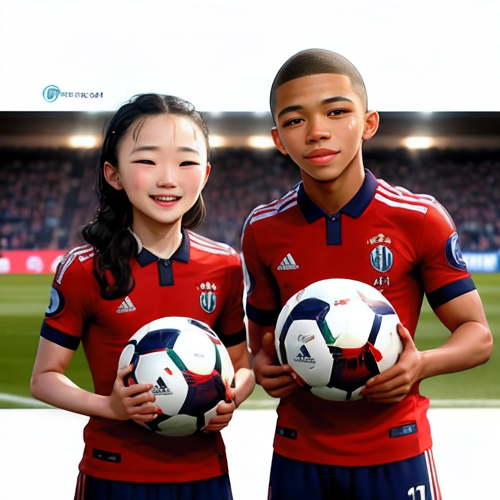 Wonyoung with mbappe