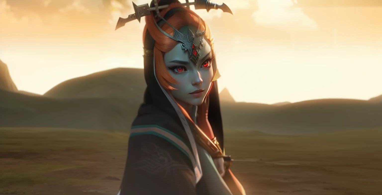 The Legend of Zelda、Midna、Princess of Twilight、red eyes