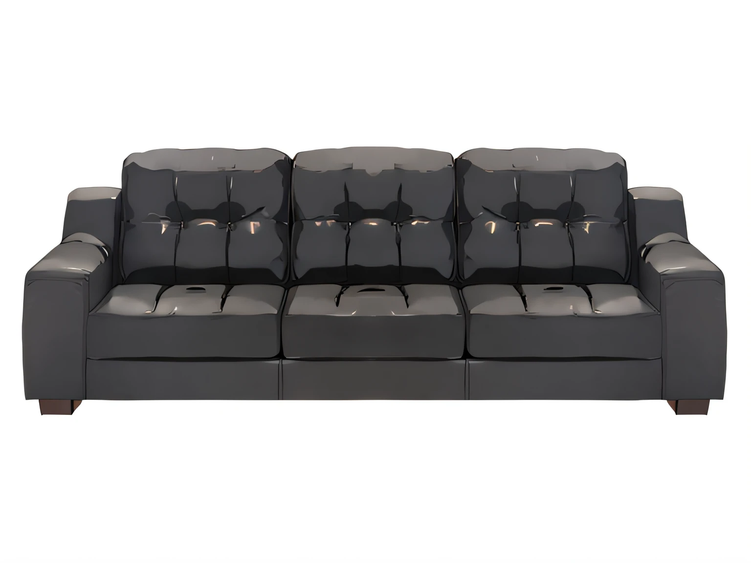 sofas Black leather