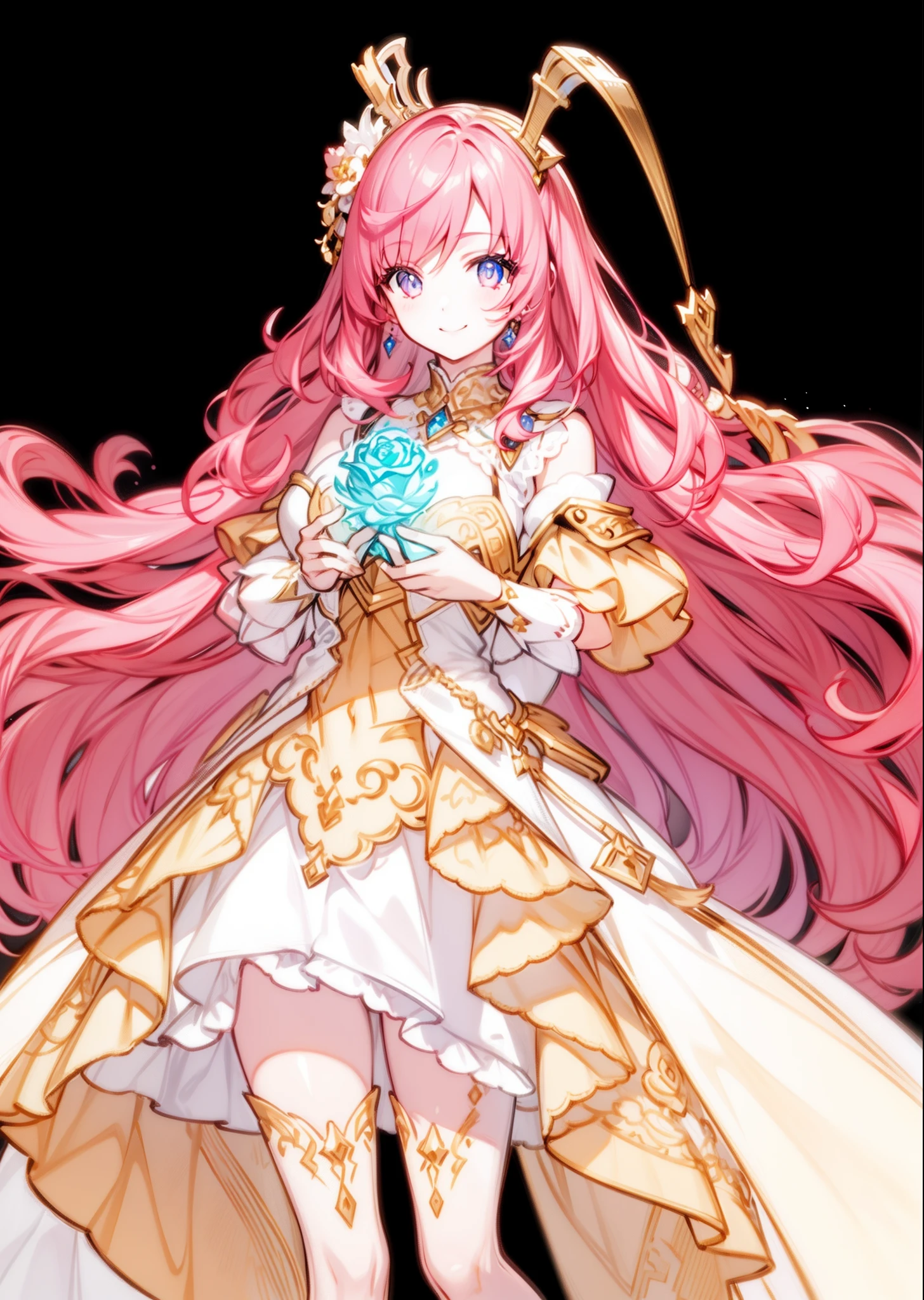 (tmasterpiece),Exquisite details,smiling girl