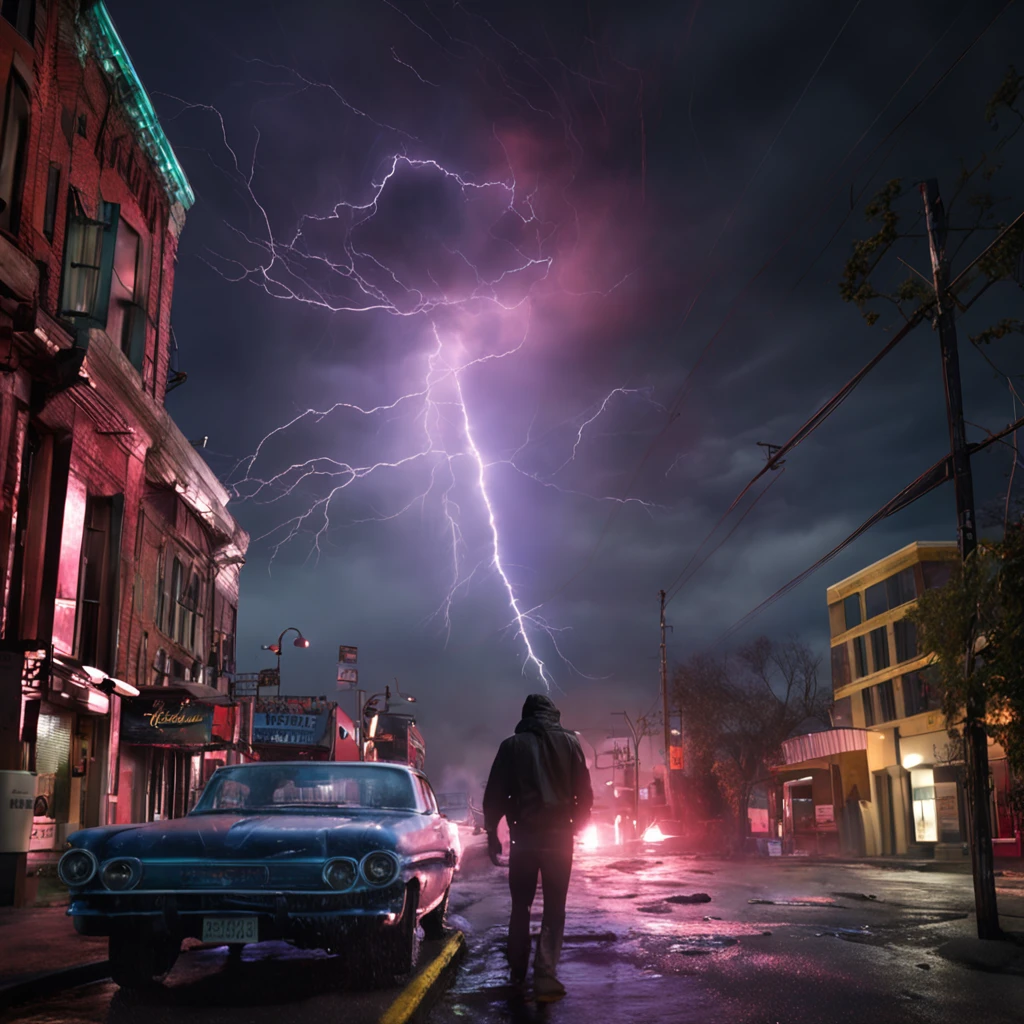 luminous energy，mtu，ultra-realistic realism，photograph realistic，tornado