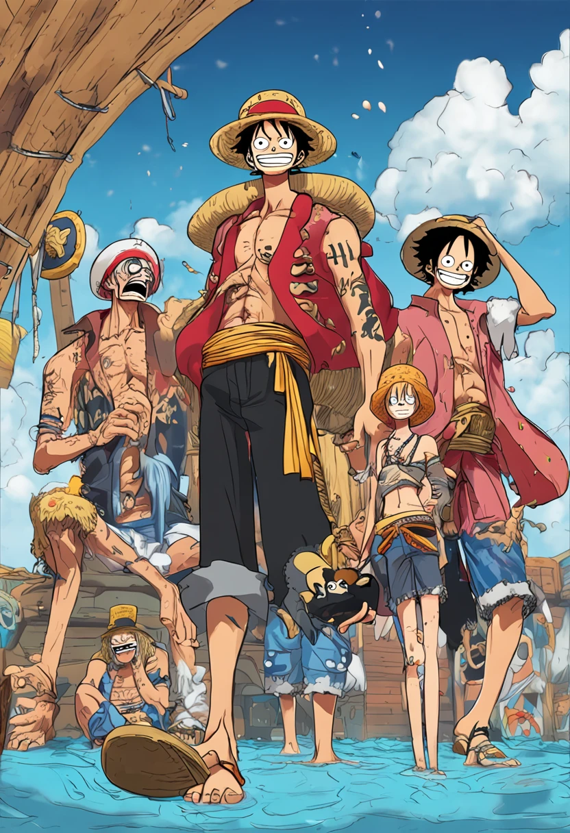 One Piece Nika is a group of straw hat pirates
