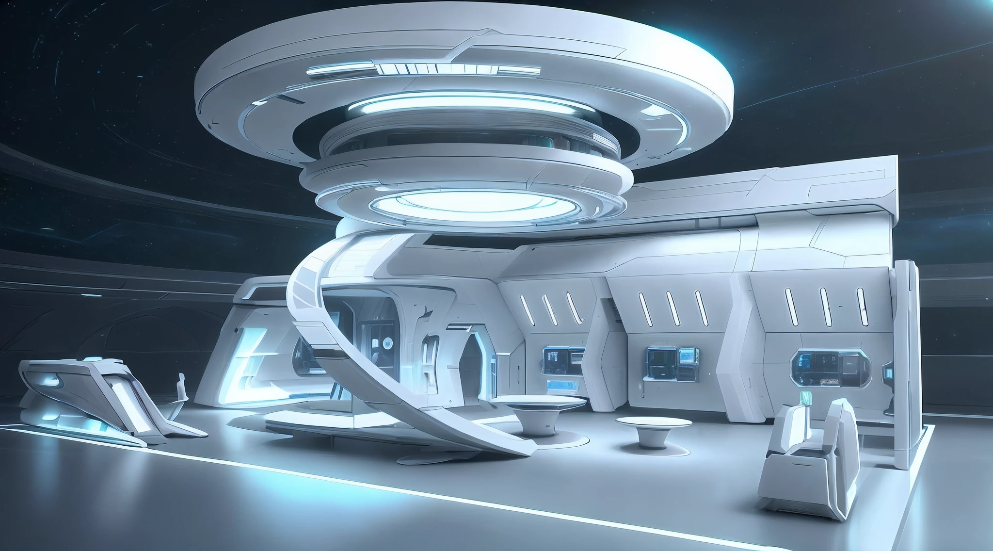 futuristic laboratory, futuristic scientific laboratory, Futuristic setting, futuristic space station, futuristic space port, Futuristic production facility, Futuristic outpost building, futuristic government chambers, futuristic base, futuristic hall, 3 d concept render, 3d concept render, sci - fi setting, sci - fi setting, sci - fi setting