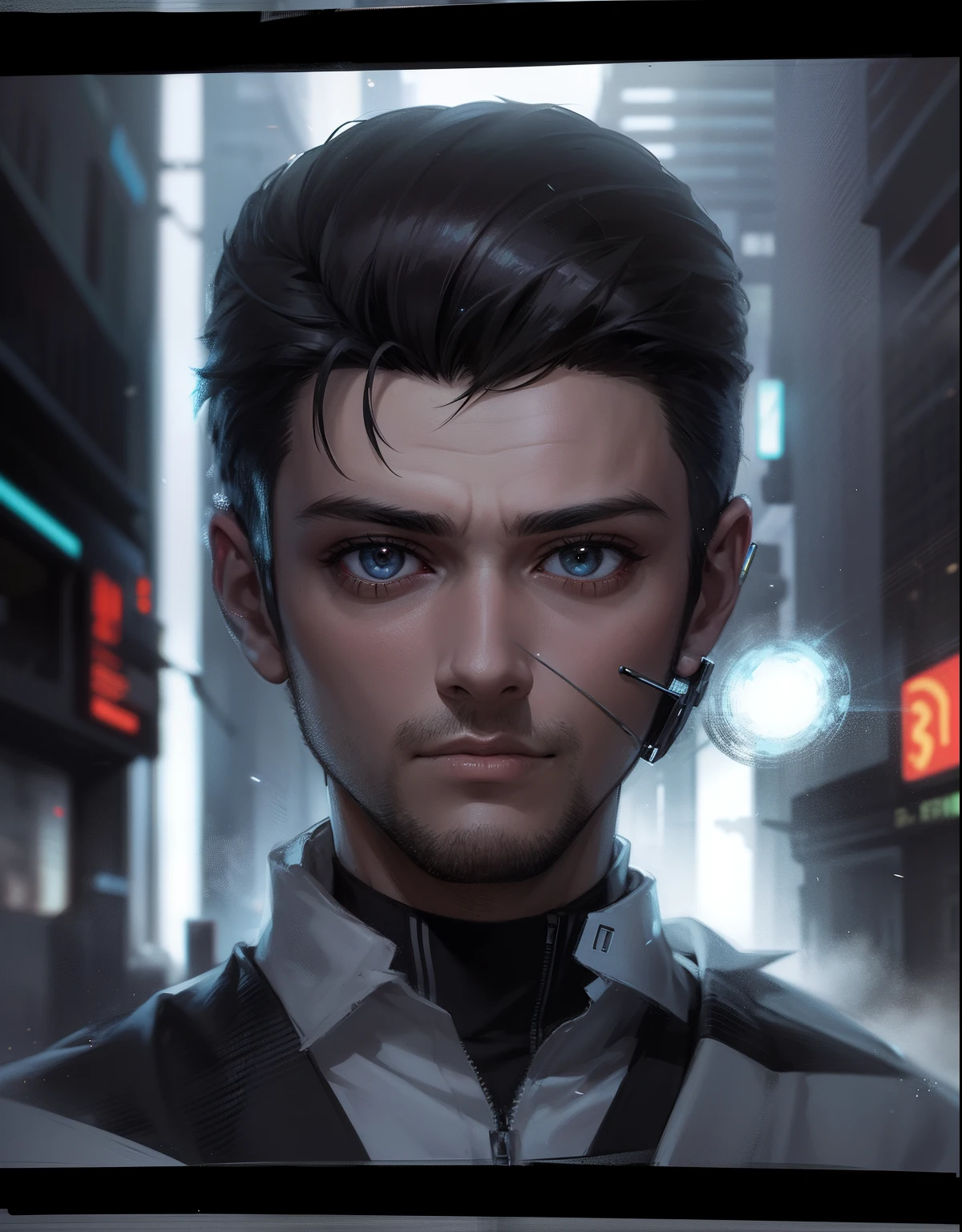 Change background cyberpunk handsome boy,realistic face,8k,ultra realistic